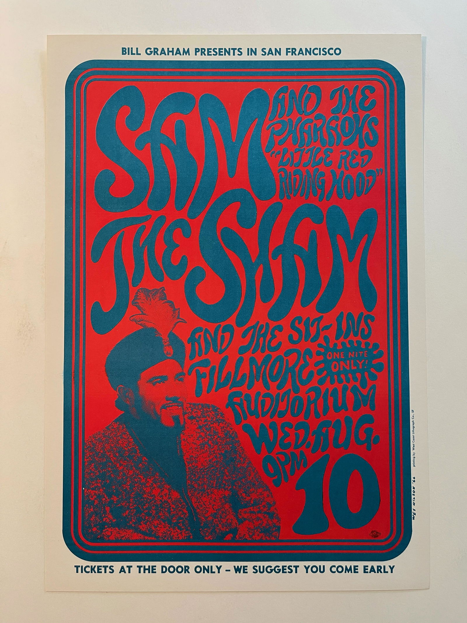 Sam the Sham San Francisco 66 Wilson RP-2 (1 of 1)