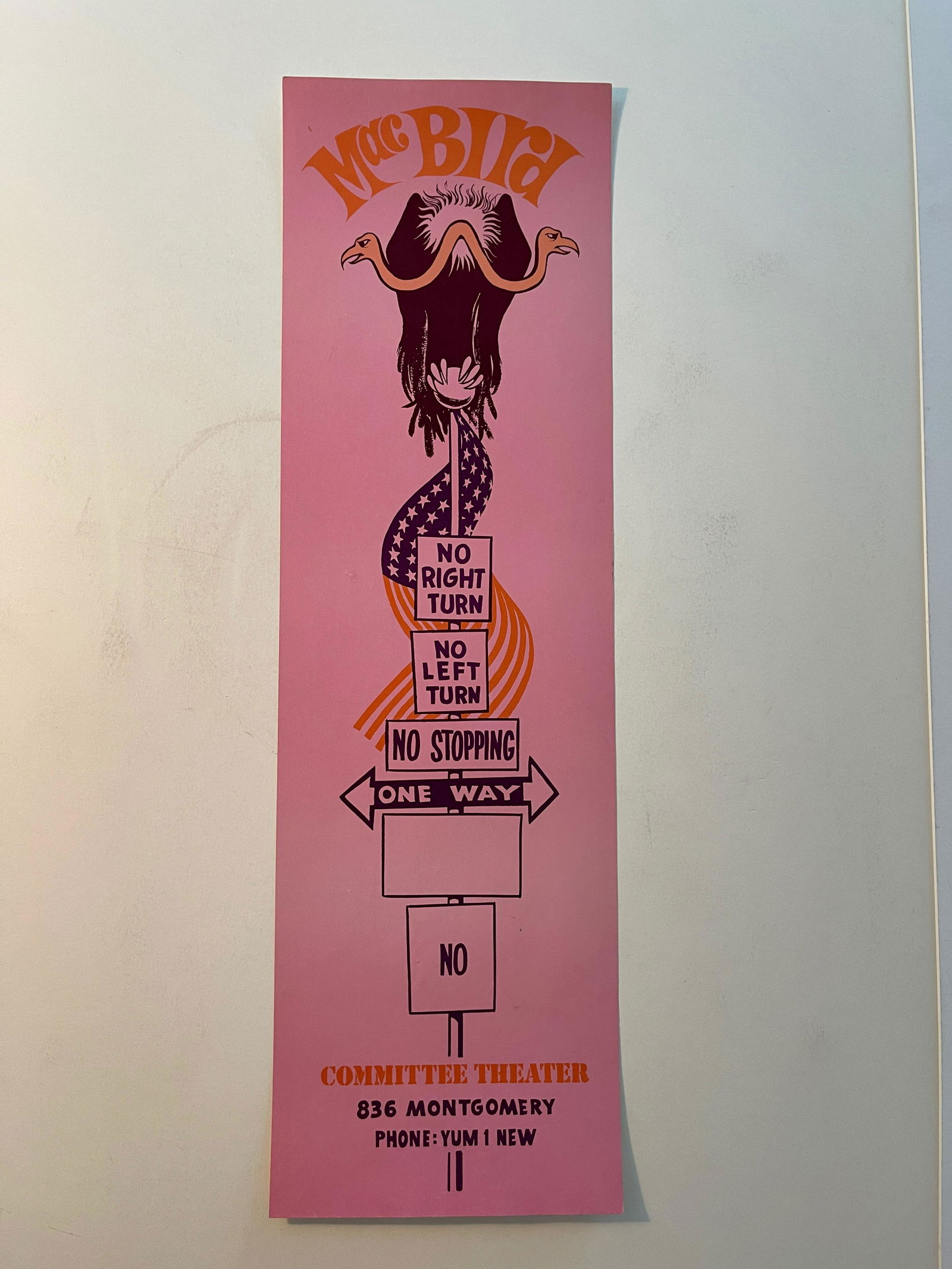 MacBird Committee Theater Poster (1 of 1)