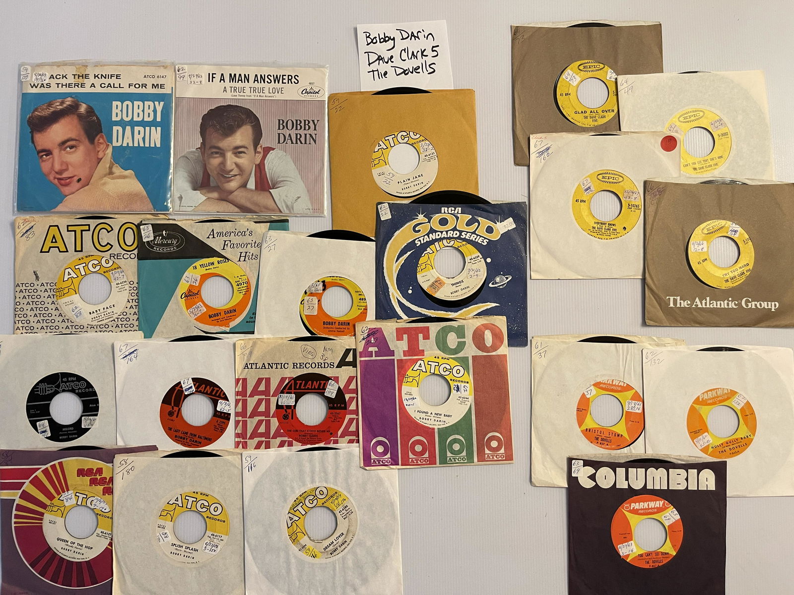 BOBBY DARIN - DAVE CLARK FIVE - THE DOVELLES (1 of 1)