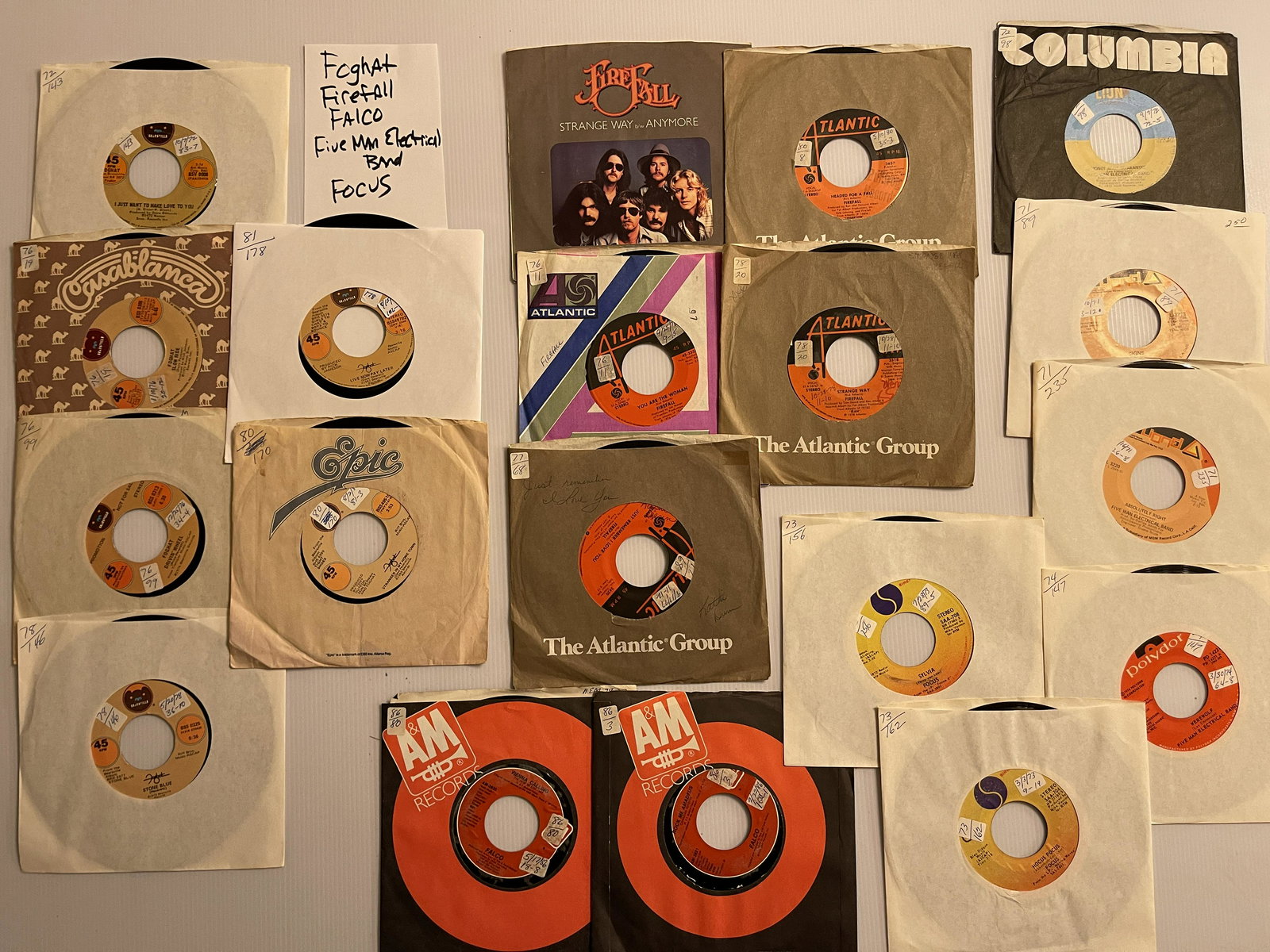 FOGHAT - FIREFALL - FALCO - FIVE MAN ELECTRICAL BAND - FOCUS (1 of 1)