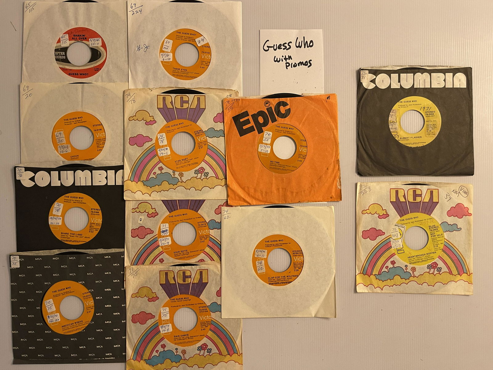 THE GUESS WHO: THE GUESS WHO - DJ PROMO INCLUDED