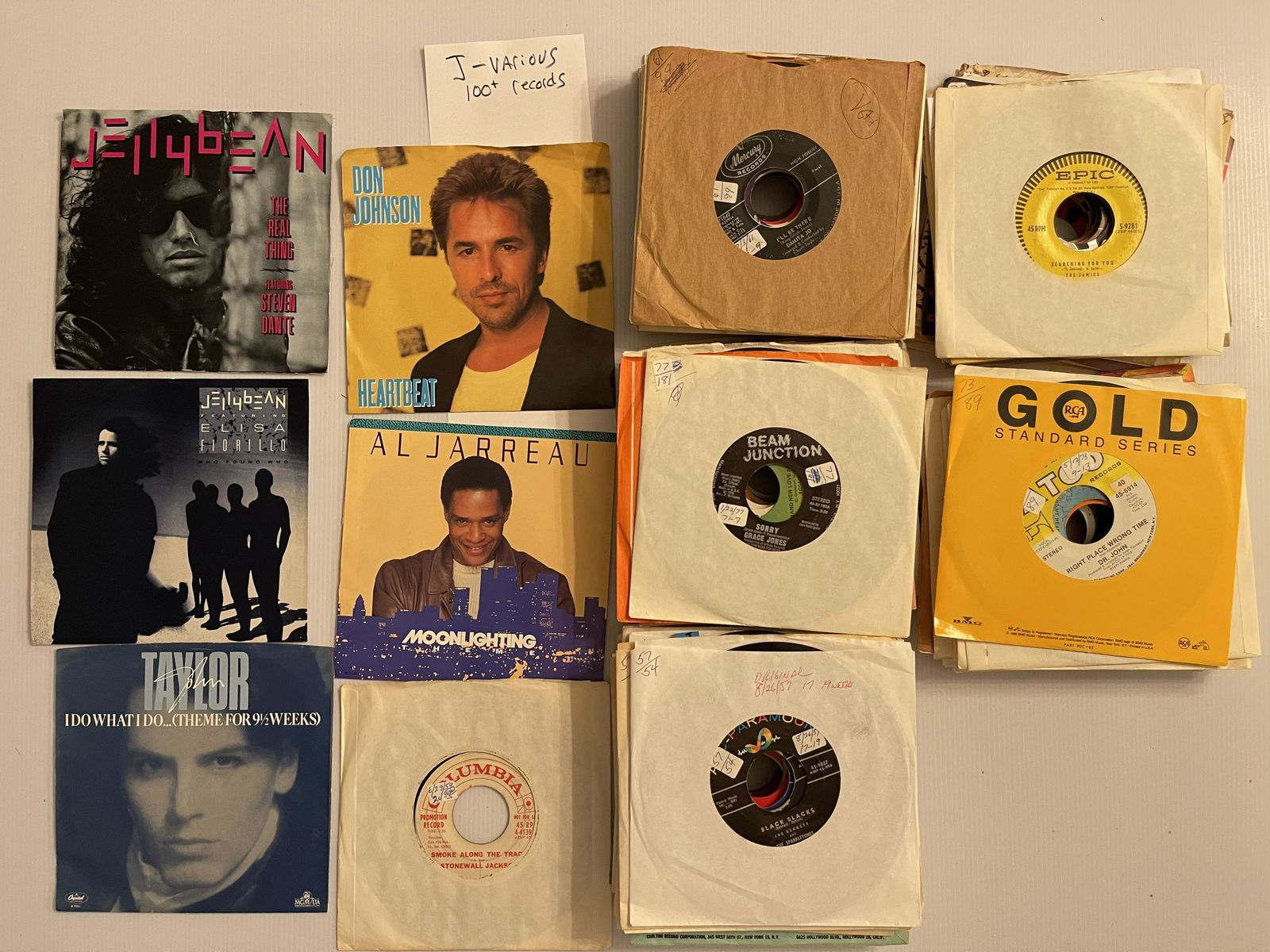 J - VARIOUS SET - 100+ ITEMS -  DJ PROMO INCLUDED (1 of 1)