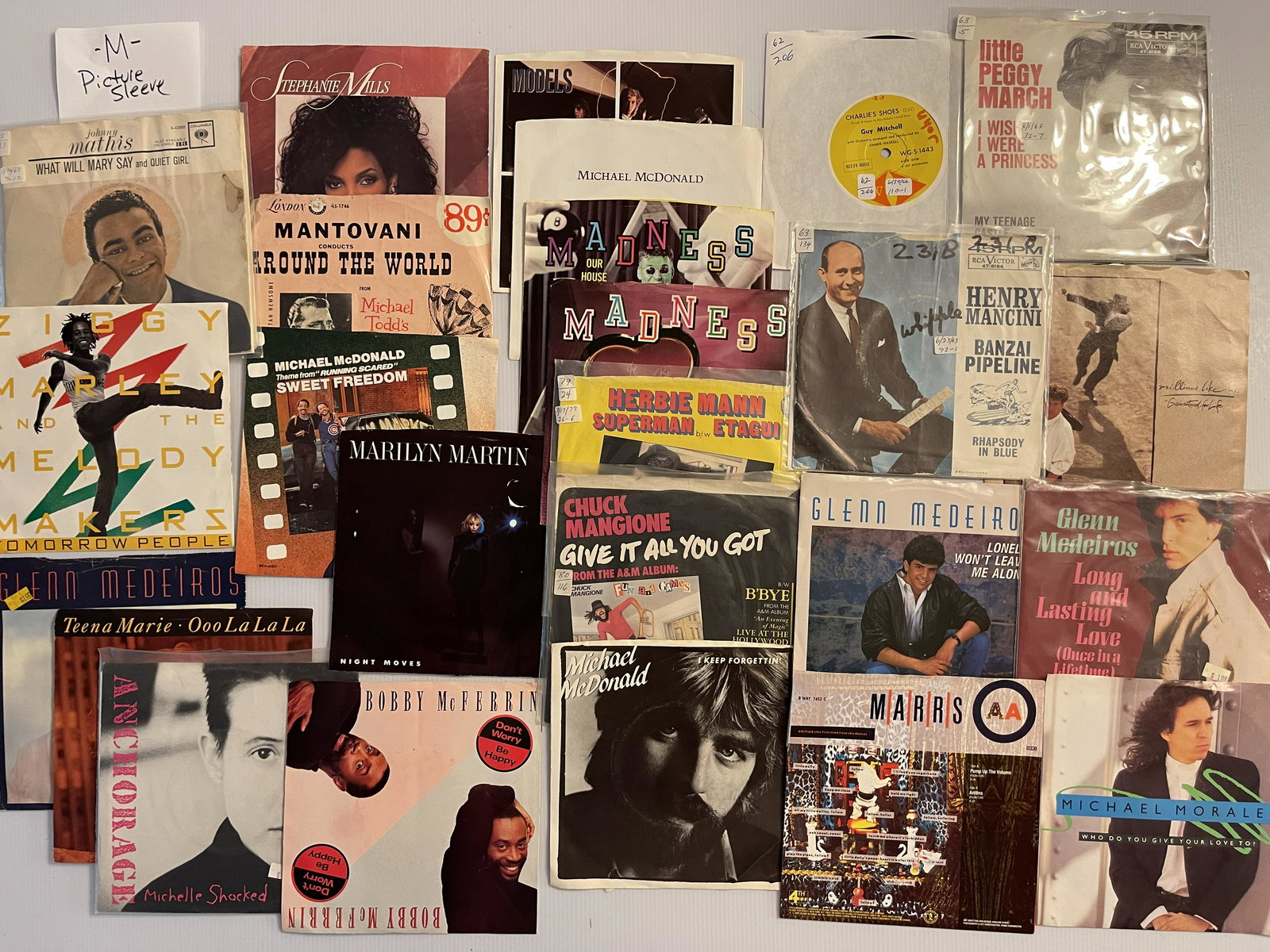 M - VARIOUS SET - PICTURE SLEEVE (1 of 1)