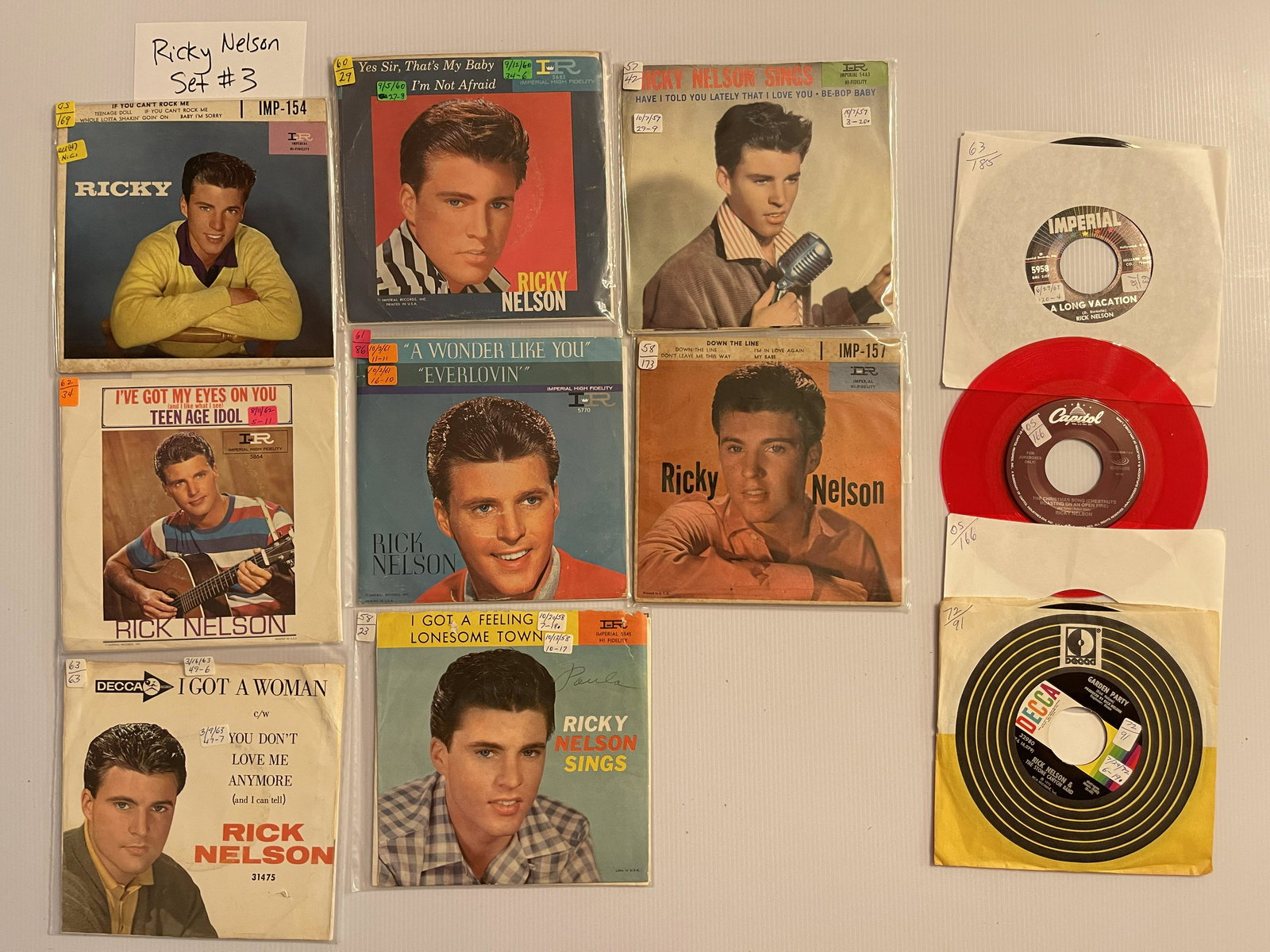 RICKY NELSON SET #3 (1 of 1)
