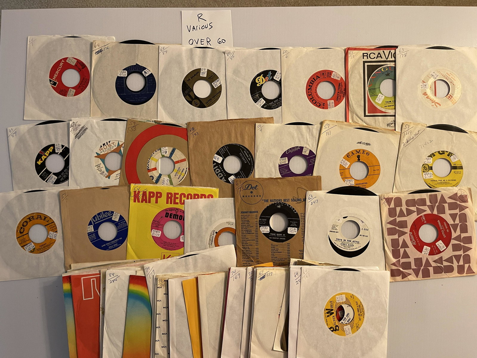 R - VARIOUS SET - 60+ ITEMS -  DJ PROMO INCLUDED (1 of 1)