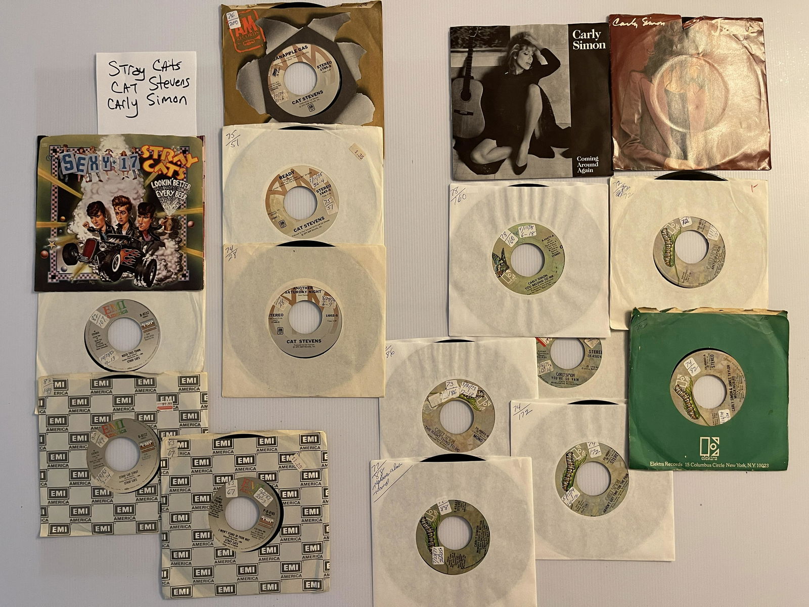 STRAY CATS - CAT STEVENS - CARLY SIMON (1 of 1)