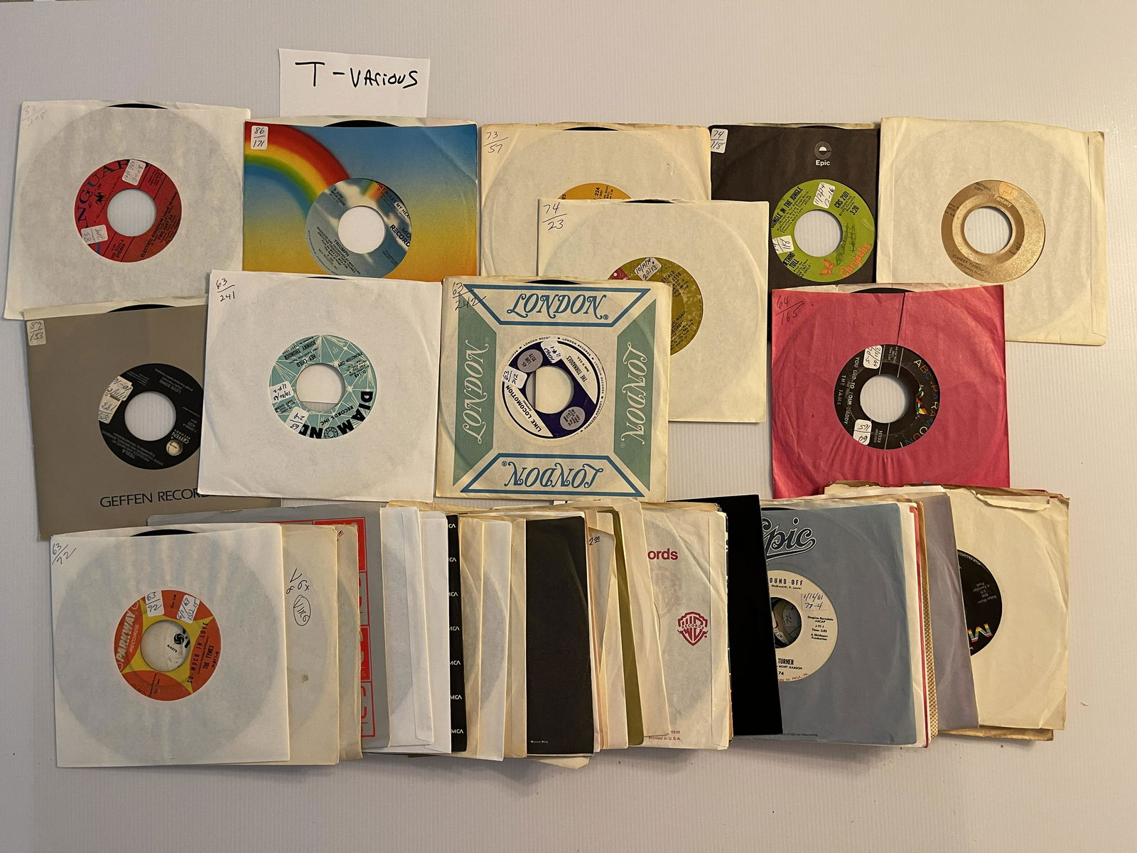 T - VARIOUS SET - WITH  DJ PROMO INCLUDED (1 of 1)