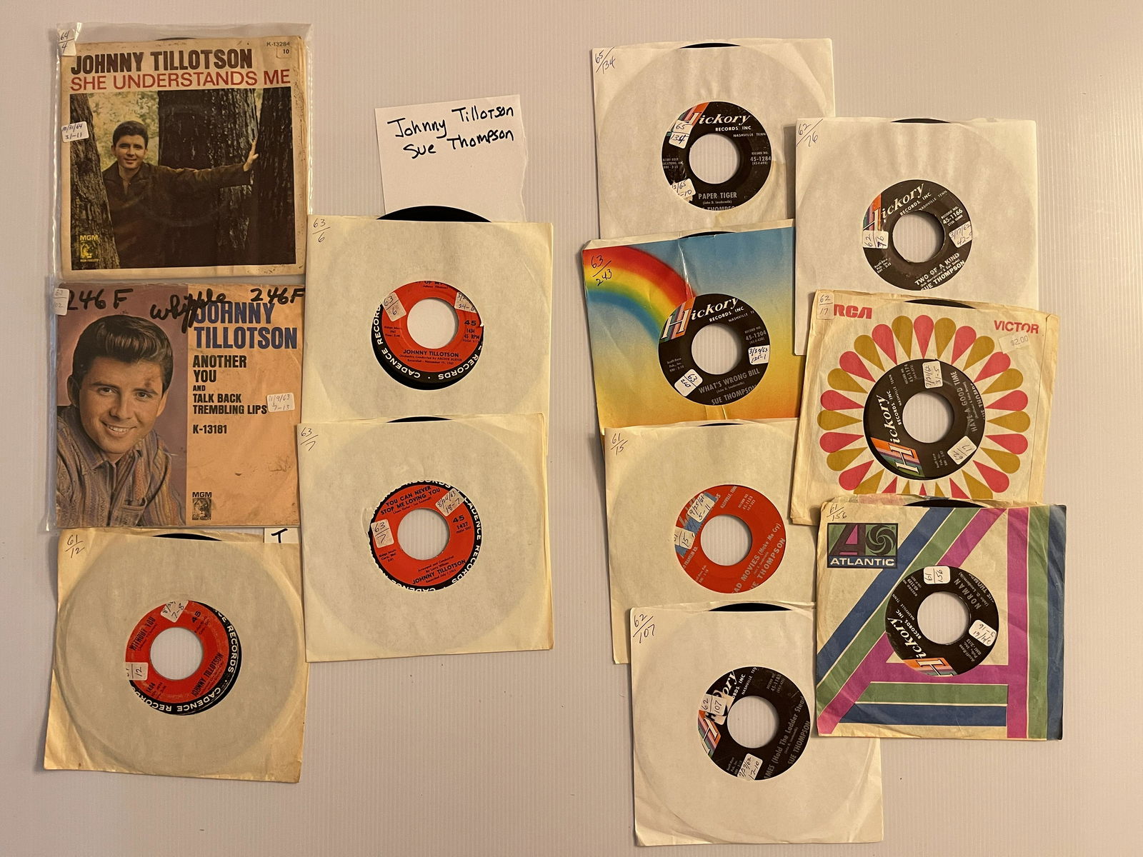 JOHNNY TILLOTSON - SUE THOMPSON: JOHNNY TILLOTSON - SUE THOMPSON