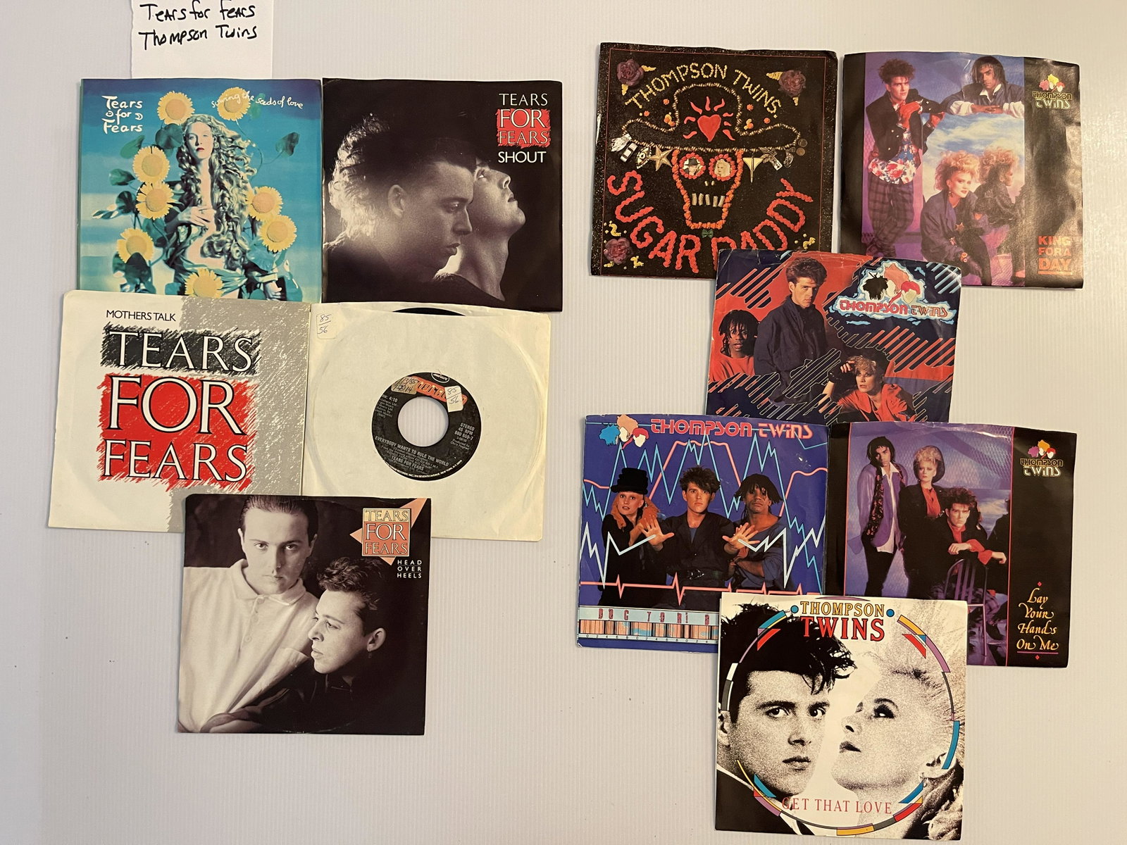 TEARS FOR FEARS - THOMPSON TWINS: TEARS FOR FEARS - THOMPSON TWINS