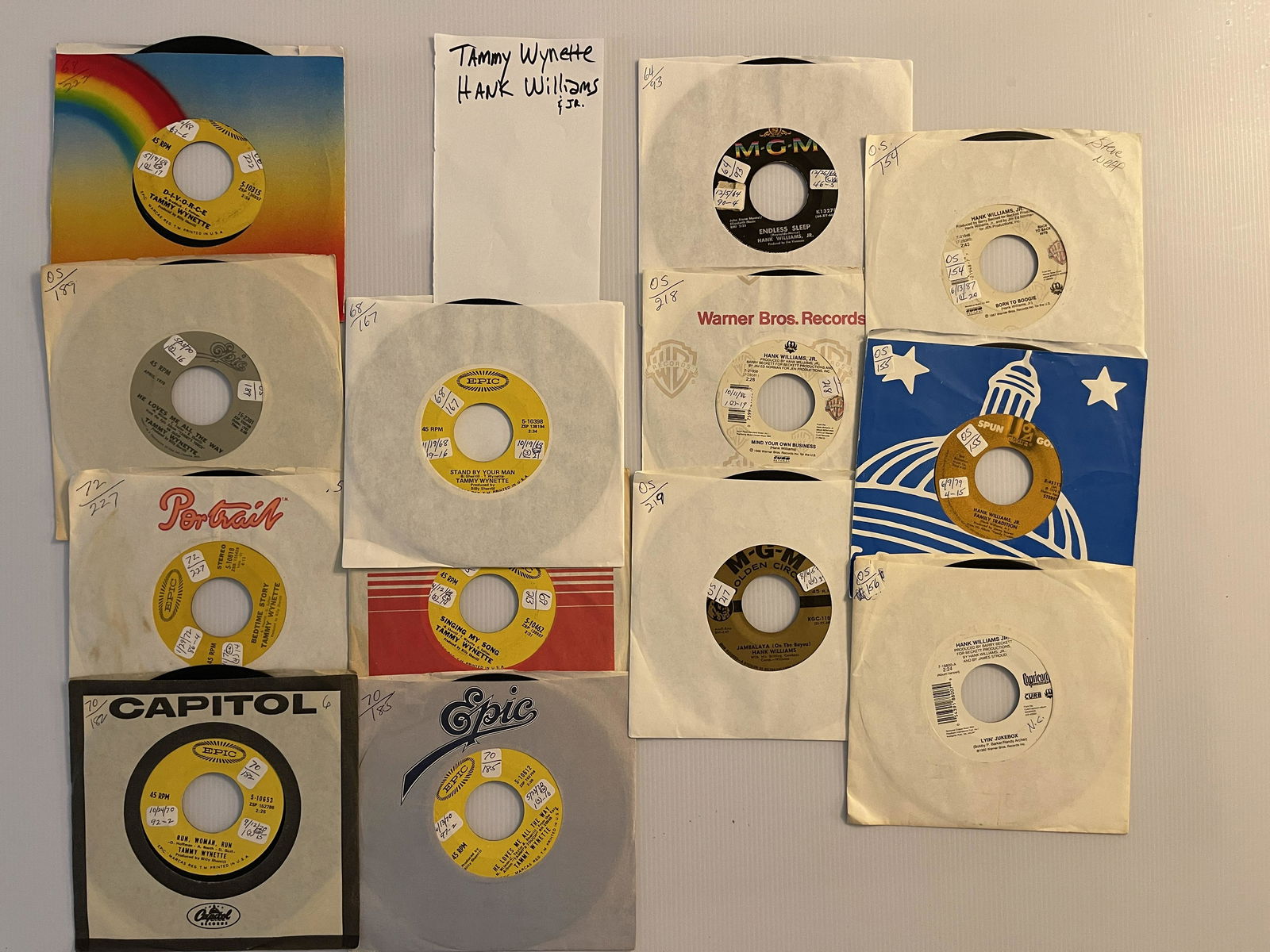 TAMMY WYNETTE - HANK WILLIAMS JR. (1 of 1)