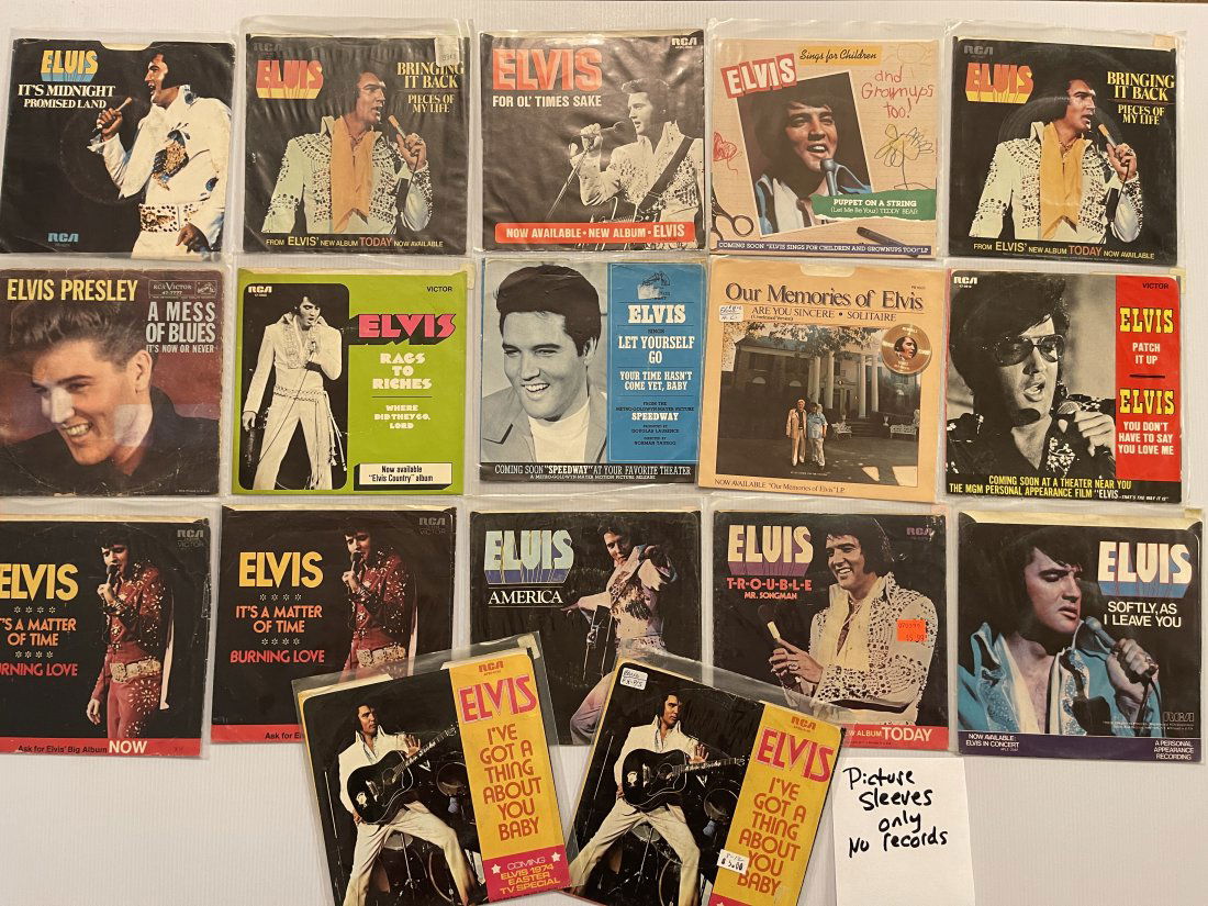 ELVIS SET #22 - Picture sleeves only (1 of 1)