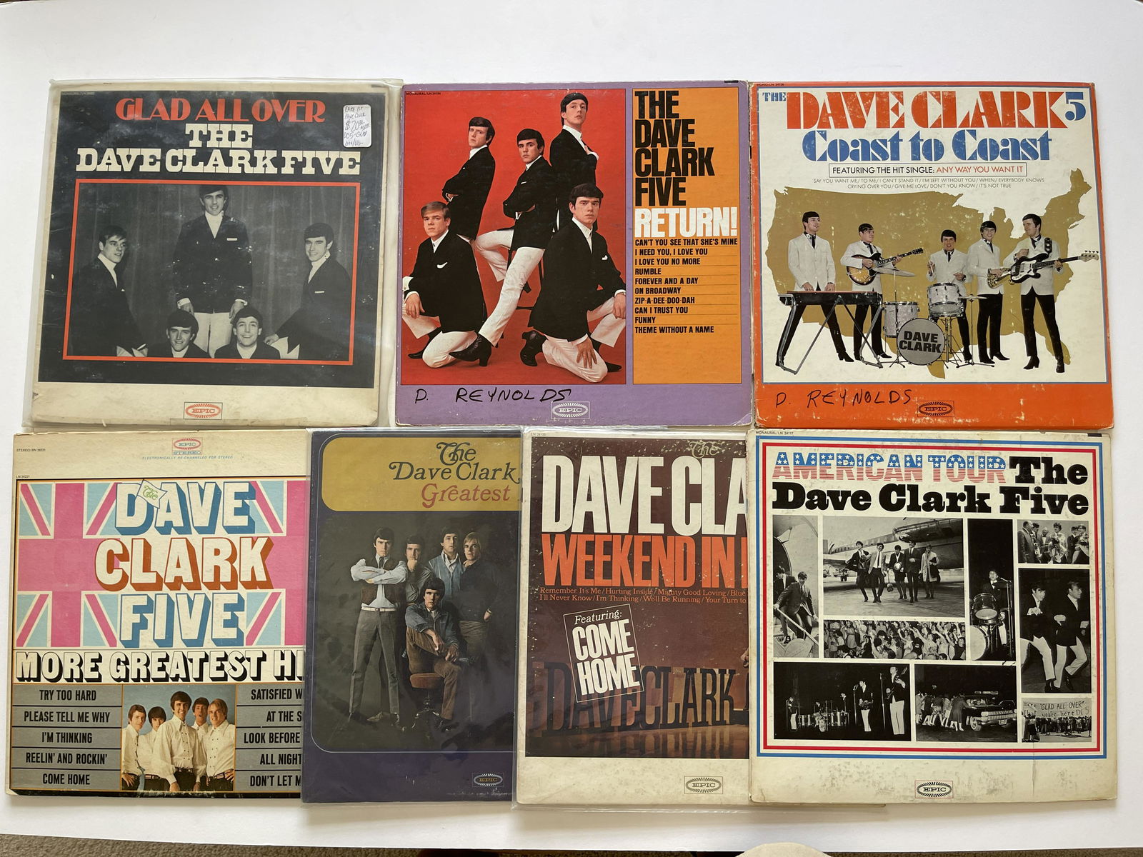 THE DAVE CLARK FIVE SET #1 (1 of 1)