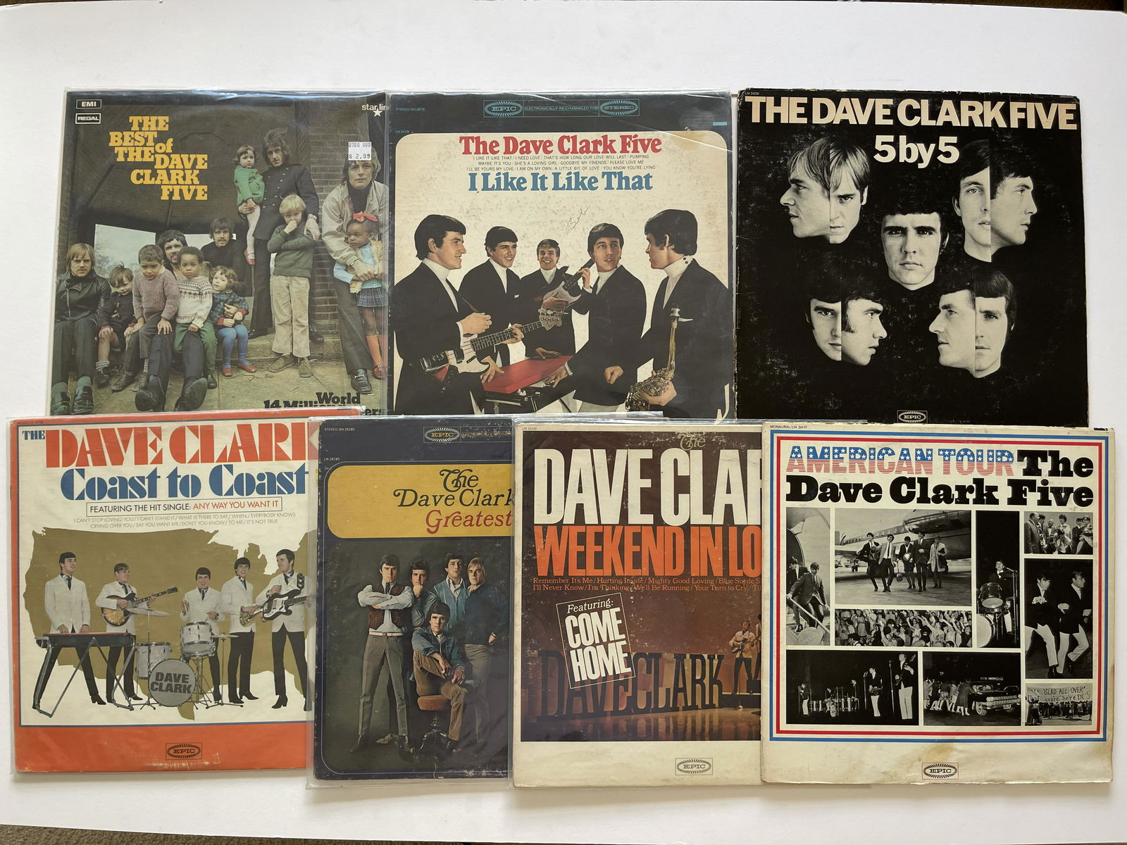 THE DAVE CLARK FIVE SET #2 (1 of 1)