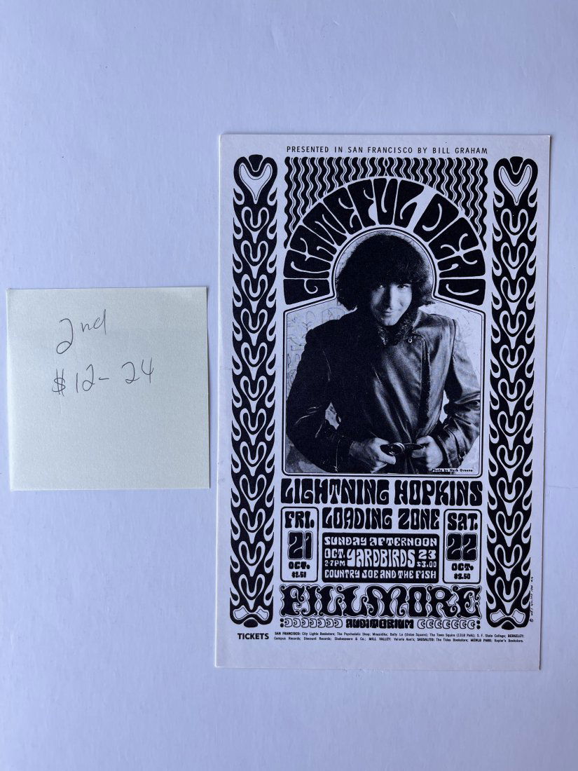 GRATEFUL DEAD POSTCARD (1 of 1)