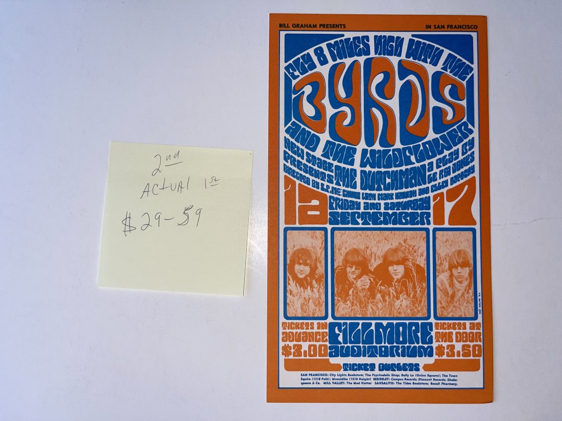 BYRDS POSTCARD (1 of 1)