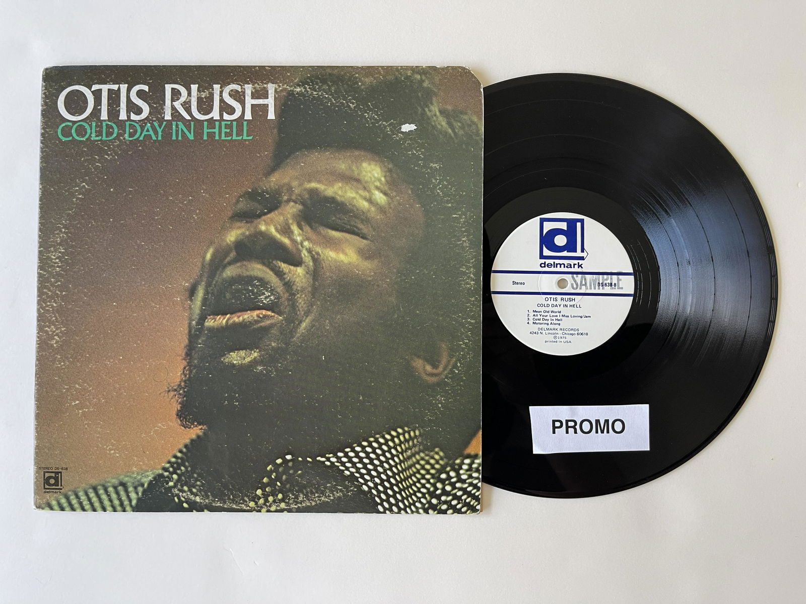 Otis Rush - Cold Day In Hell - RARE   PROMO (1 of 1)