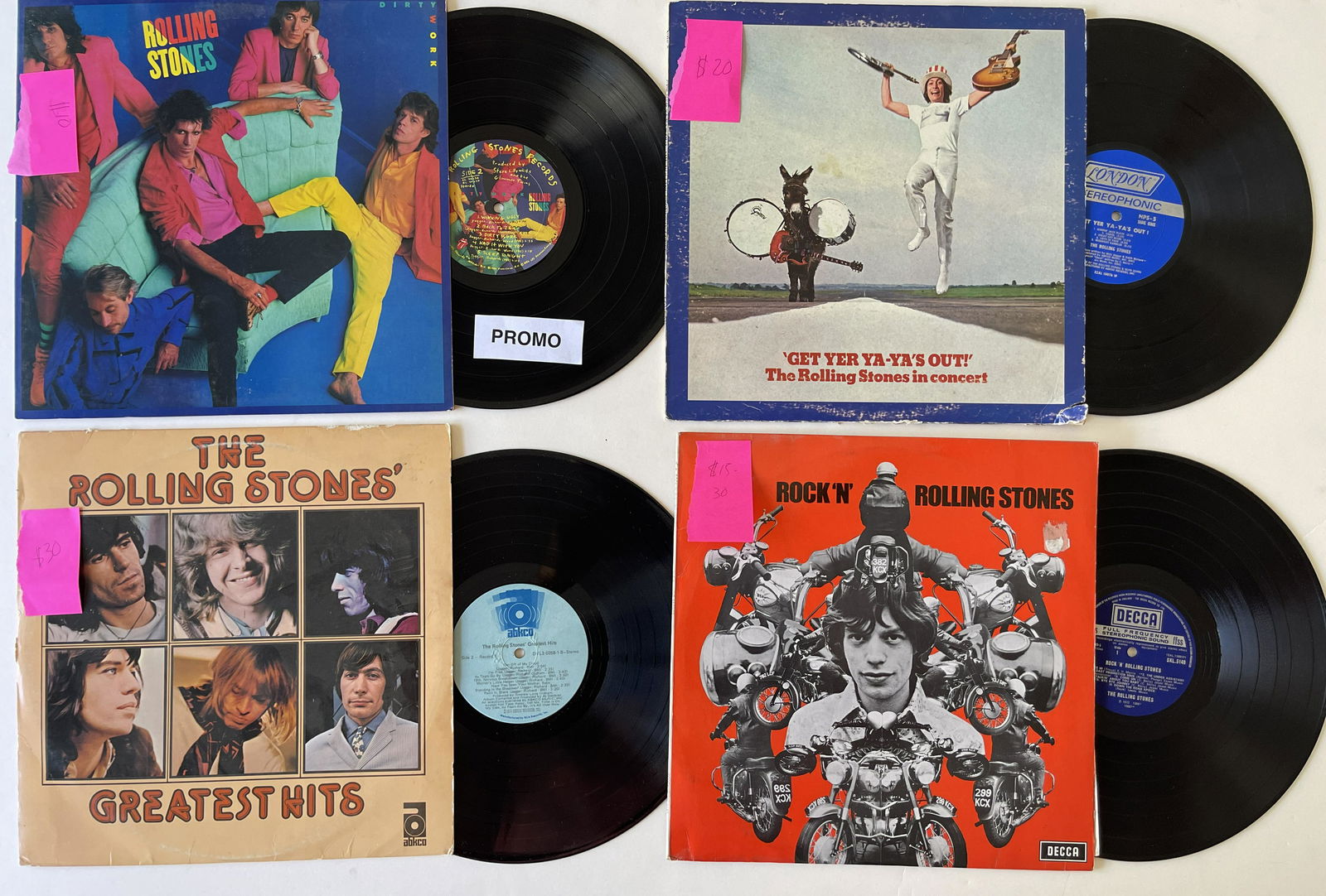 THE ROLLING STONES   PROMO   SET #2 (1 of 1)