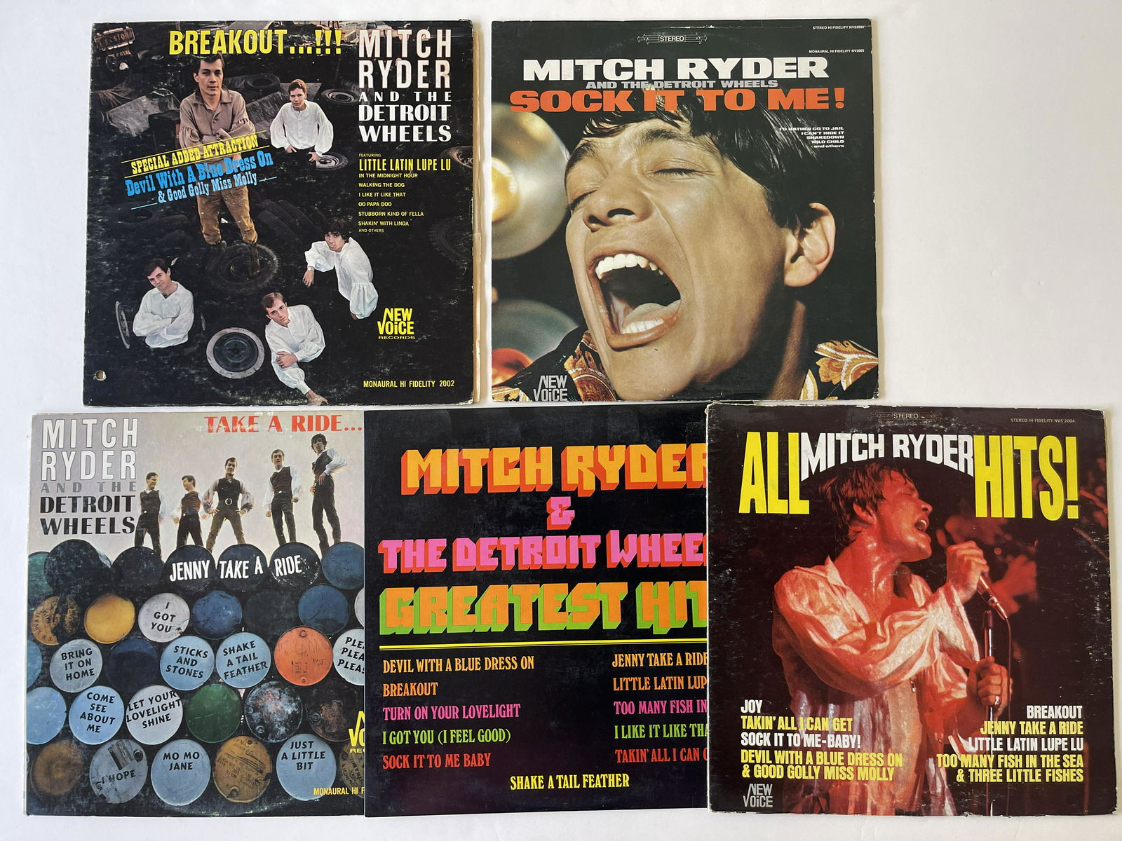 Mitch Ryder And The Detroit Wheels SET #1 (1 of 1)