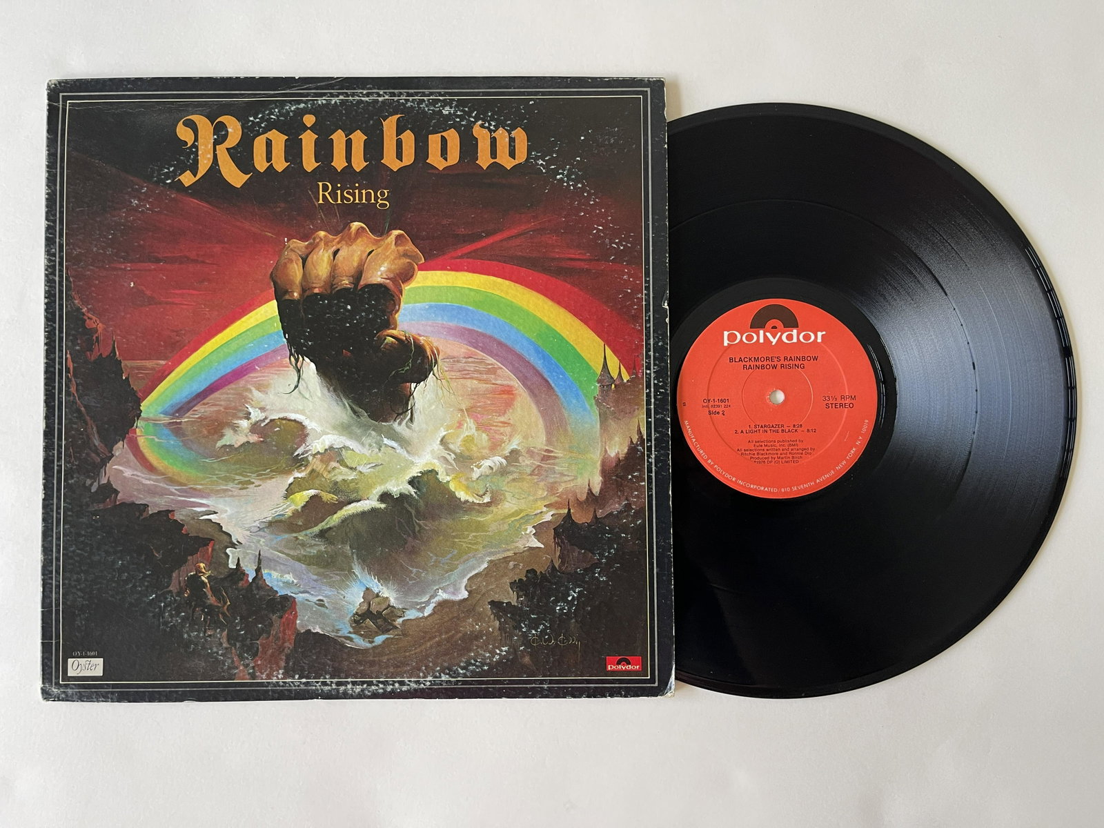 Blackmores Rainbow - Rainbow Rising: Blackmores Rainbow - Rainbow Rising. Label: Oyster - OY-1-1601. Format: Vinyl, LP, Album, Stereo. Released: 1976 ($20-37 range).