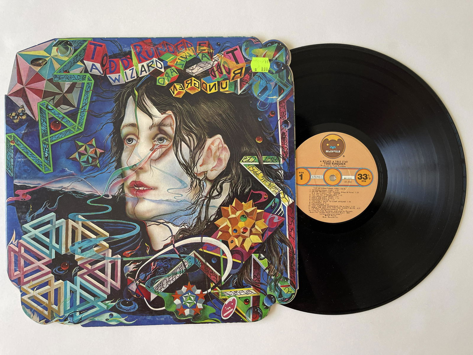 Todd Rundgren - A Wizard, A True Star - DIE CUT COVER (1 of 1)