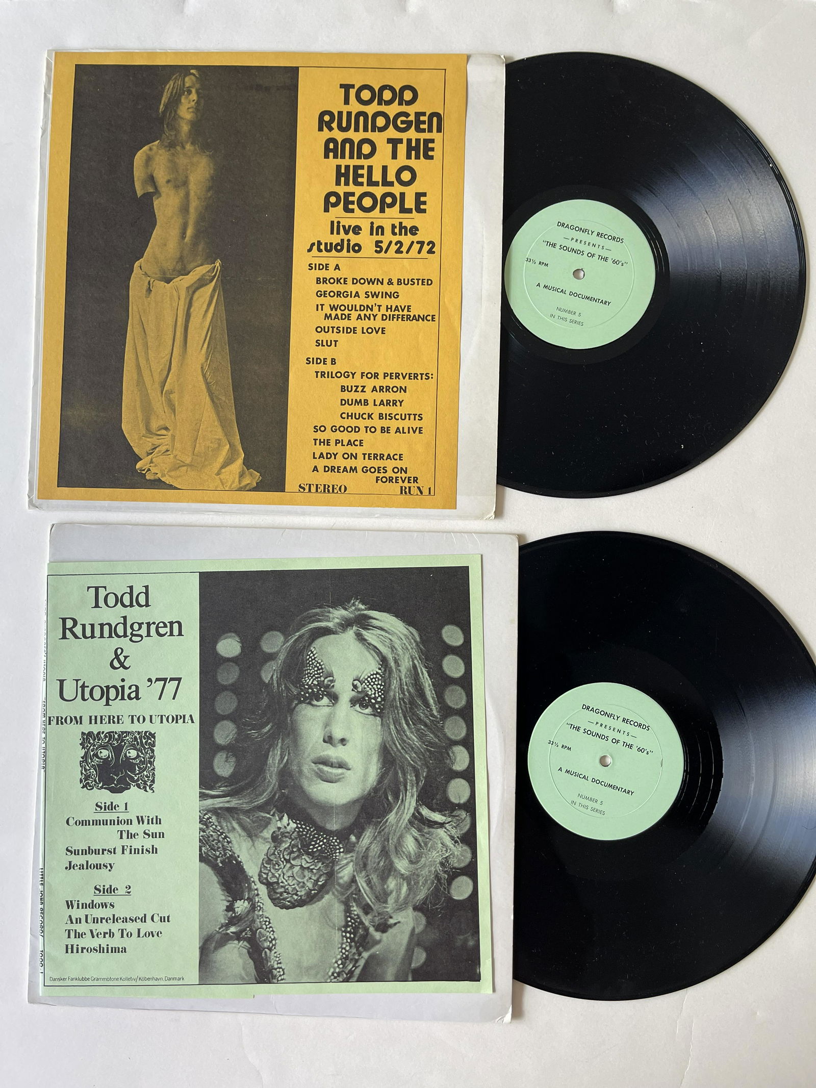 TWO RARE RUNDGREN BOOTLEGS (1 of 1)