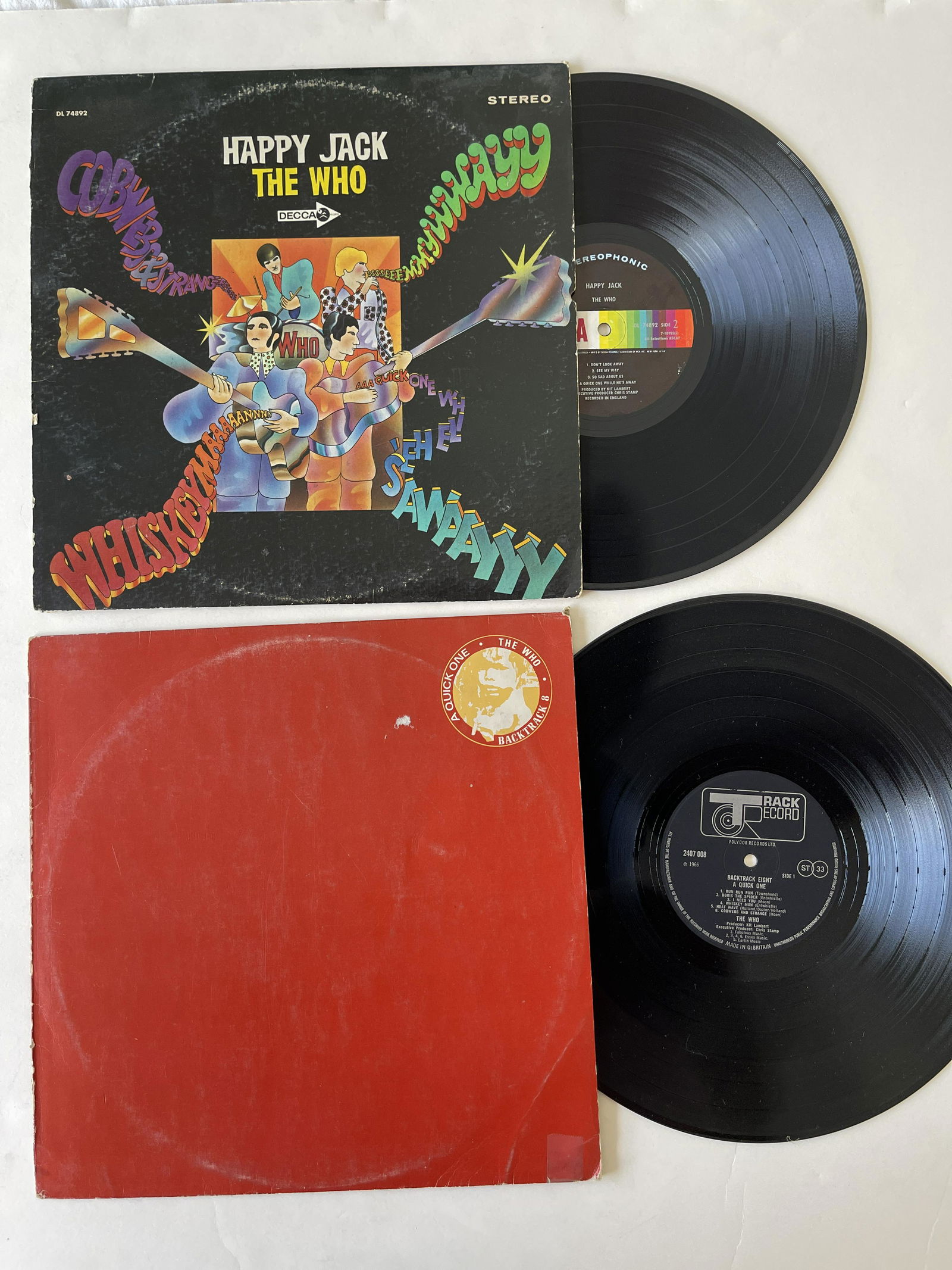 The Who - Happy Jack & A Quick One SET (1 of 1)