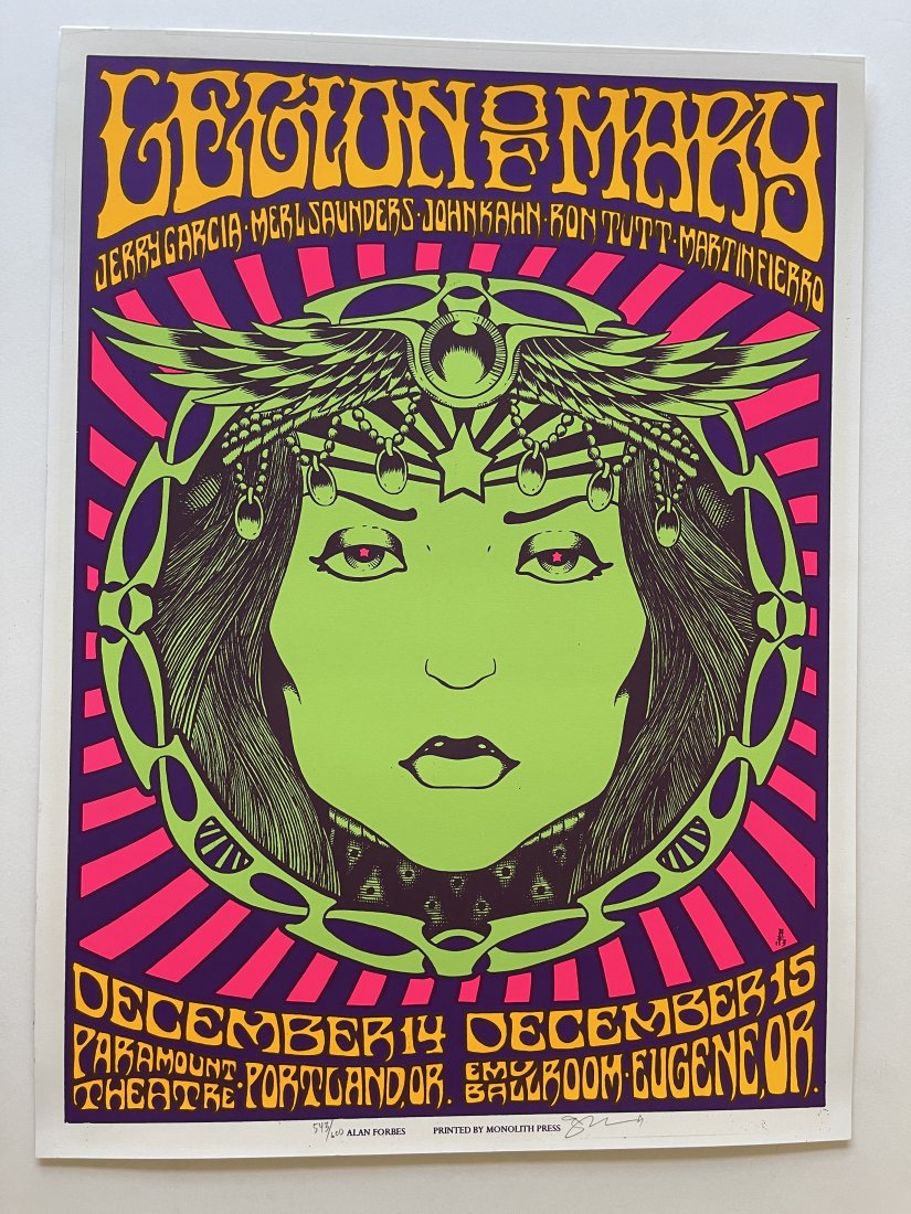 LEGION OF MARY - JERRY GARCIA PRINT (1 of 3)