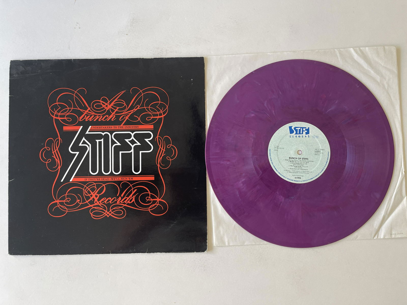 A Bunch Of Stiff Records SAMPLER (1 of 1)