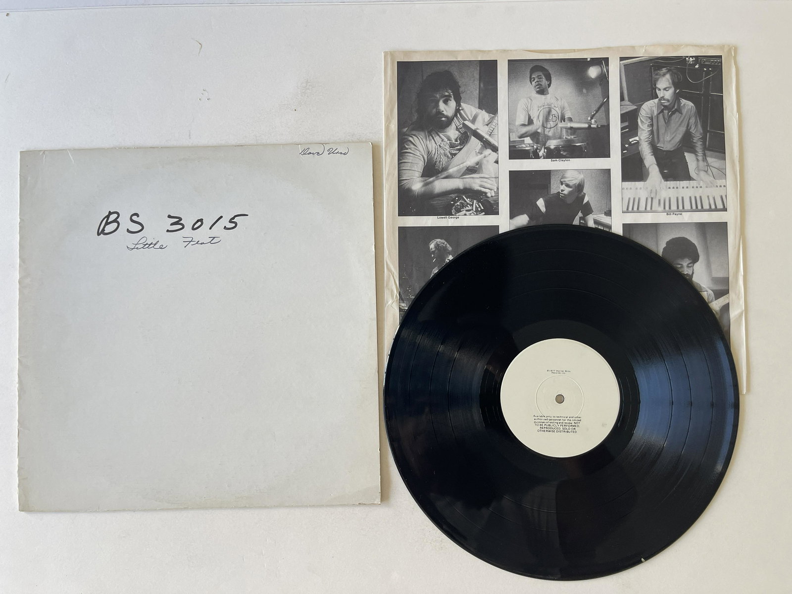 Little Feat - Time Loves A Hero TEST PRESSING ! (1 of 1)