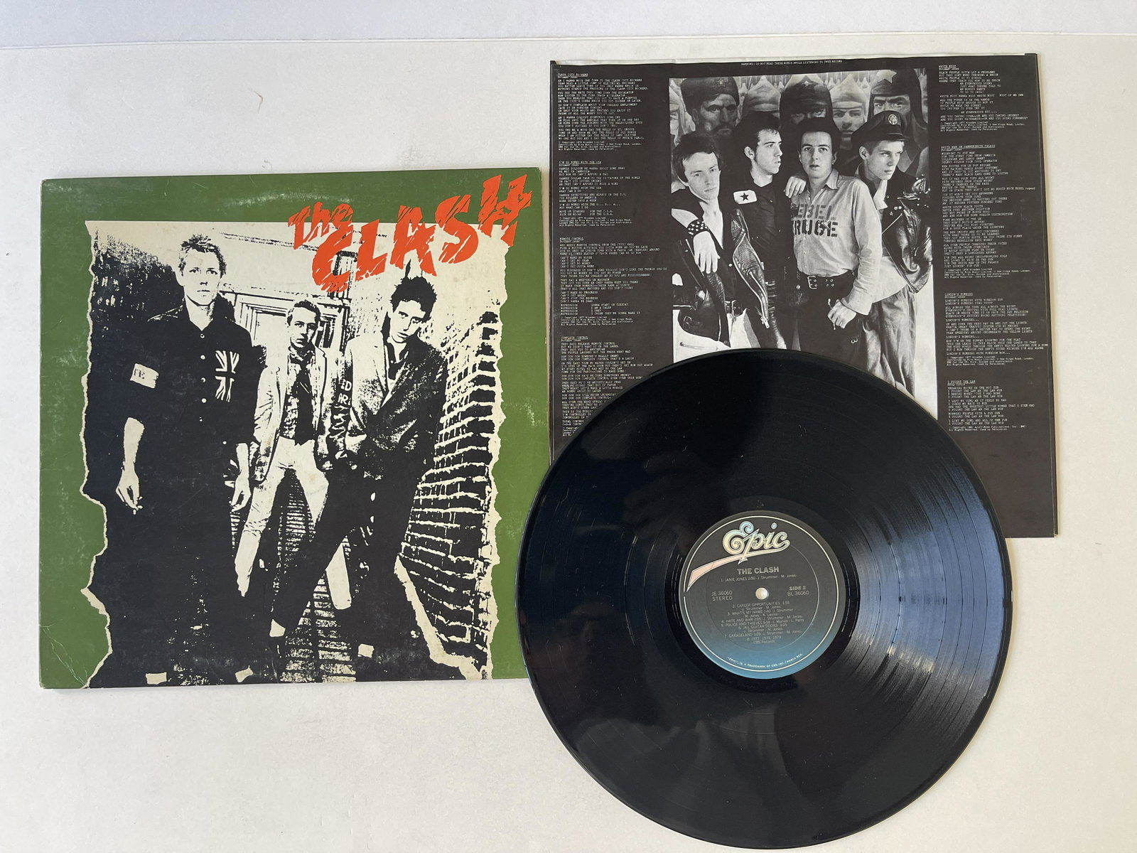 The Clash - The Clash. Label: Epic (1 of 1)