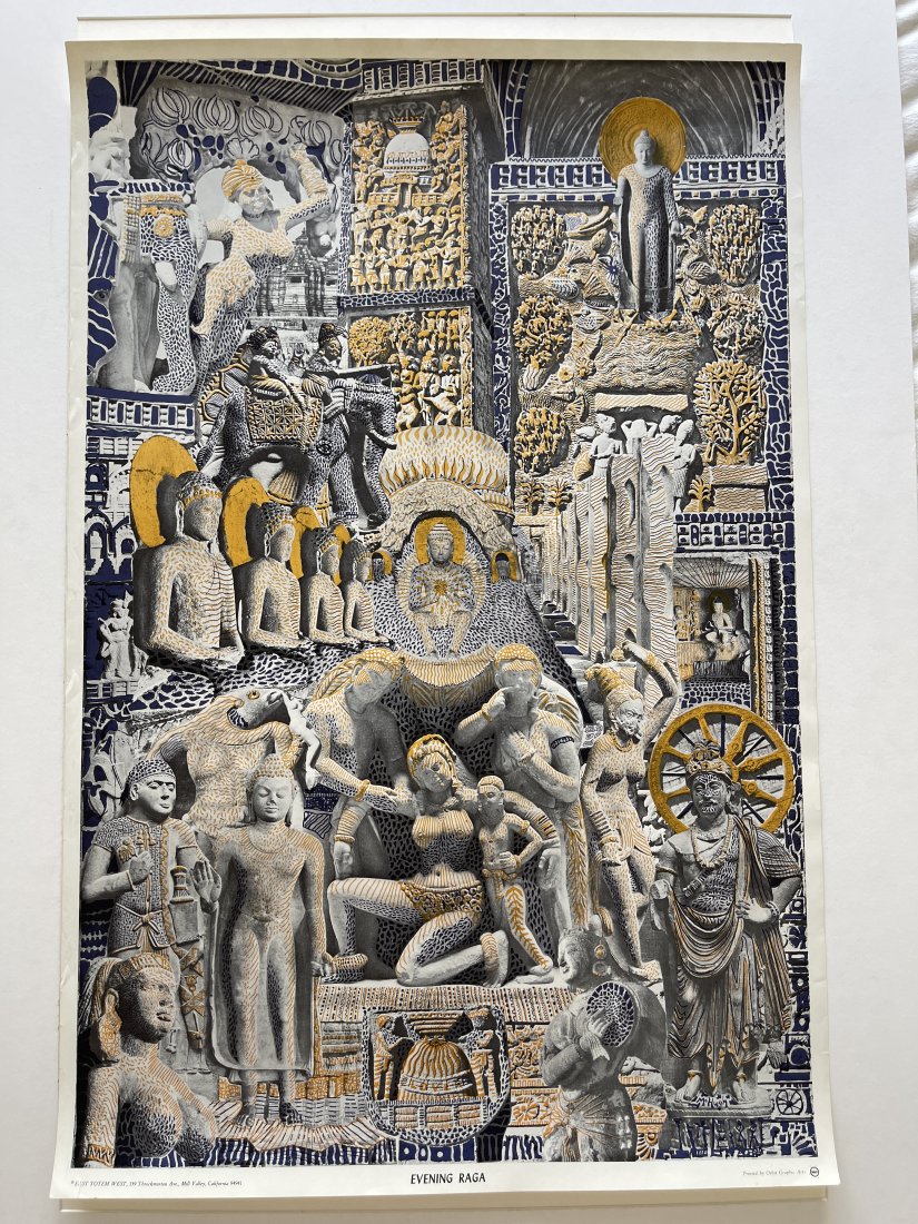 EAST TOTEM WEST- EVENING RAGA: EAST TOTEM WEST- EVENING RAGA. NEAR MINT DIRECT FROM THE ESTATE OF JOE MCHUGH. JOSEPH MCHUGHIn the Summer of Love circa 1967 Joe McHugh and East Totem West (ETW) were in the forefront of creating psyc