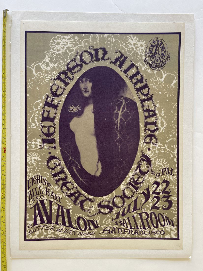RARE FD17 JEFFERSON AIRPLANE 1st (1 of 1)