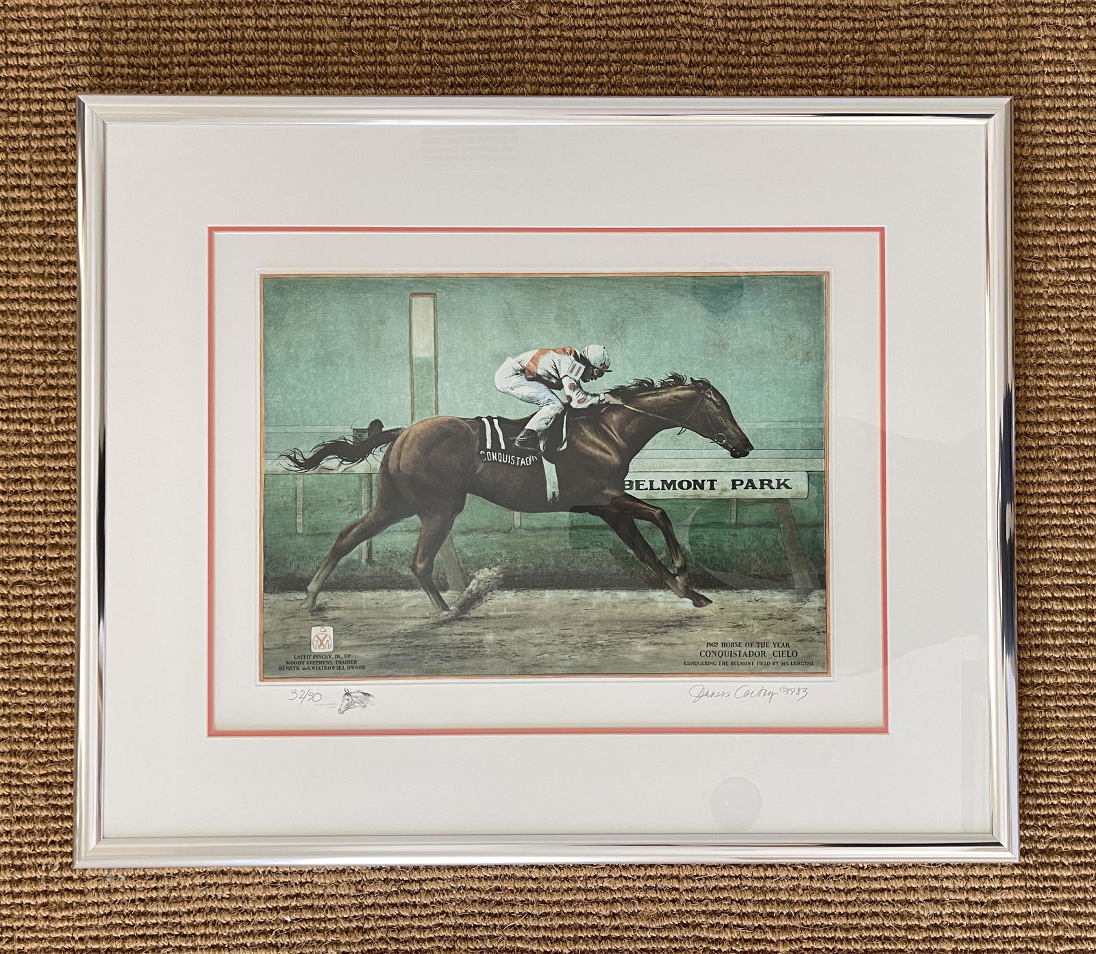 SIGNED CORTEZ PRINT - CONQUISTADOR CIELO (1 of 3)