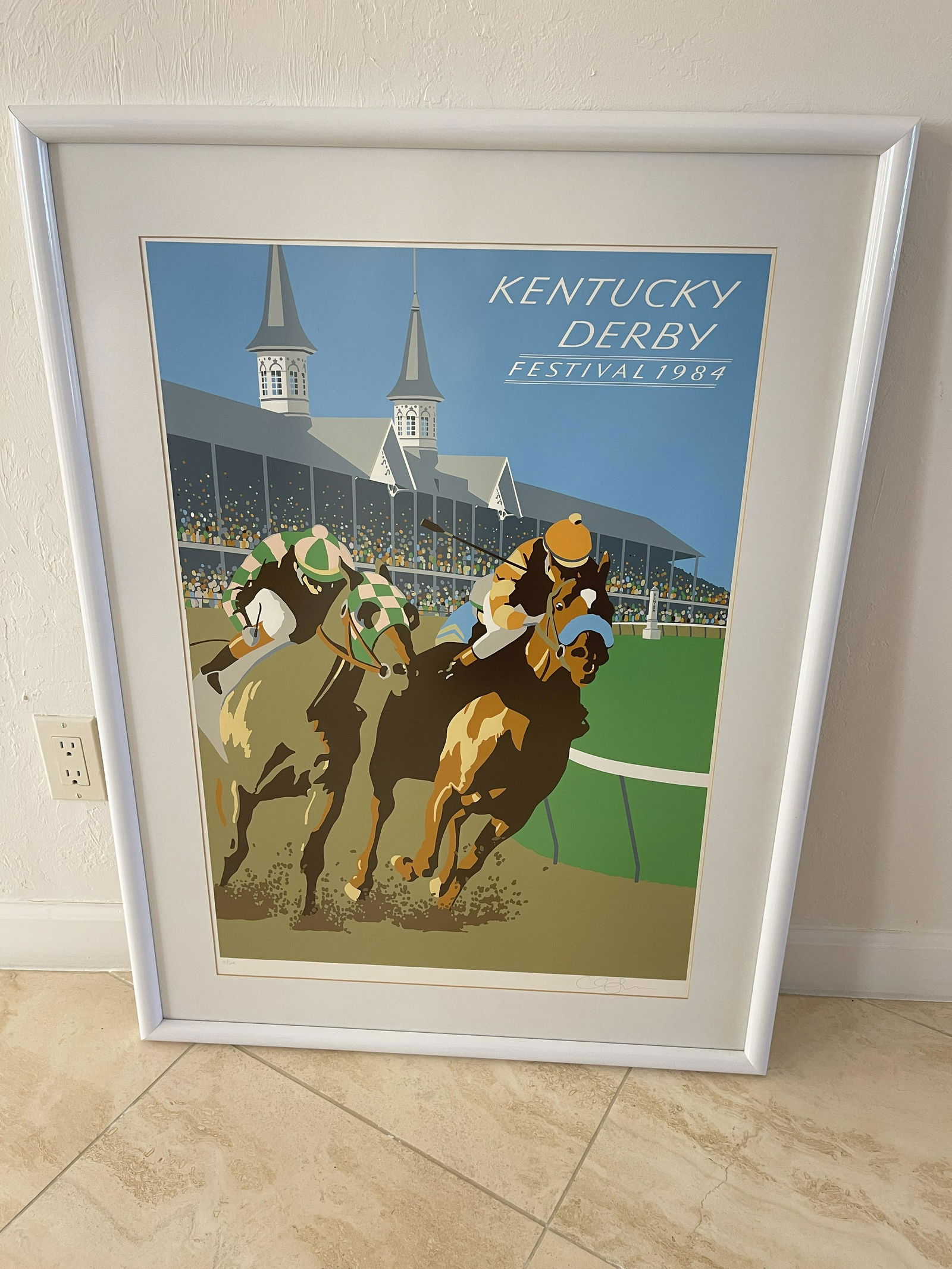 KENTUCKY DERBY FESTIVAL SIGNED POSTER 1984 (1 of 5)