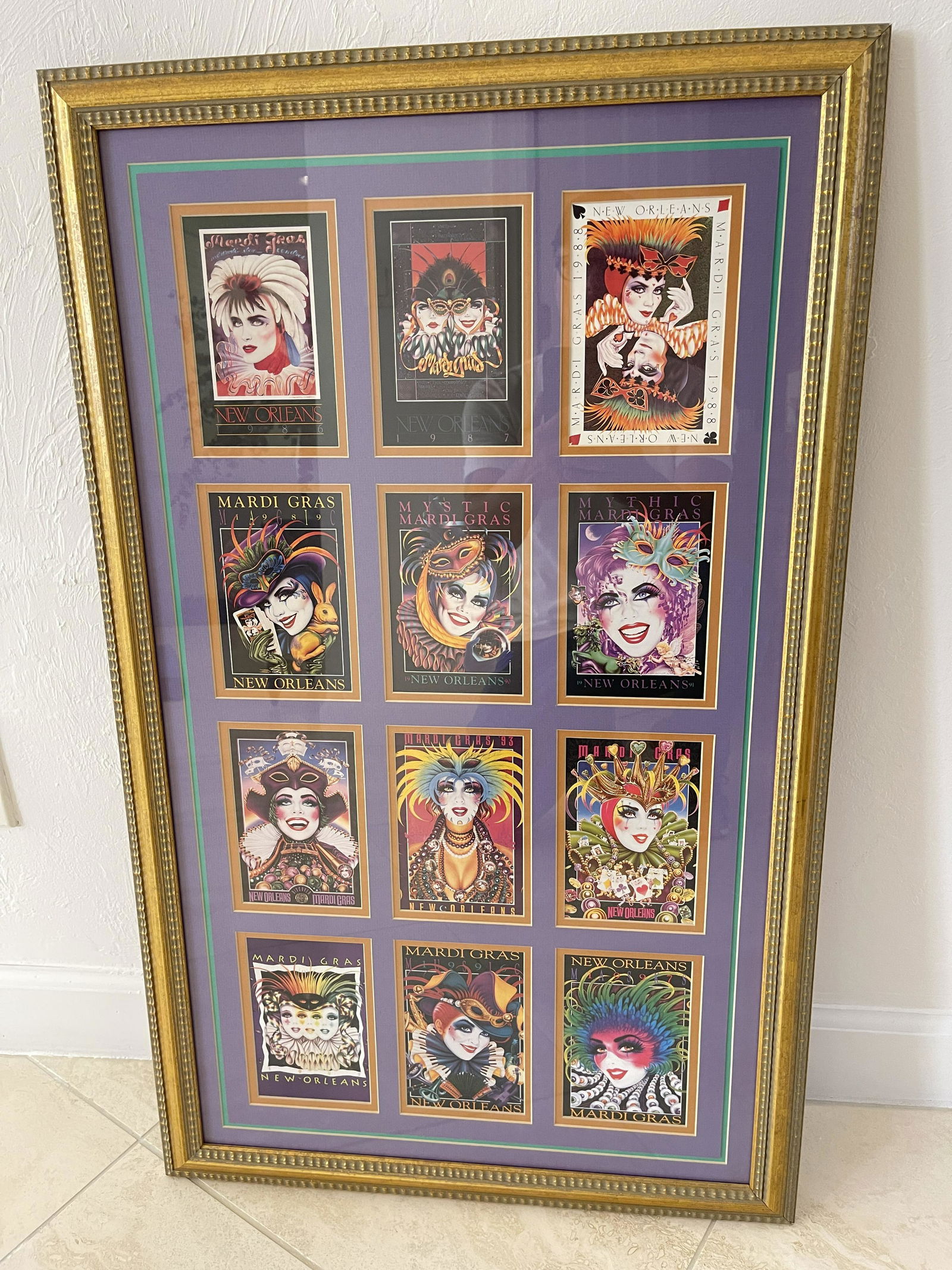 ANDREA MISTRETTA MARDI GRAS COLLECTION POSTER (1 of 4)