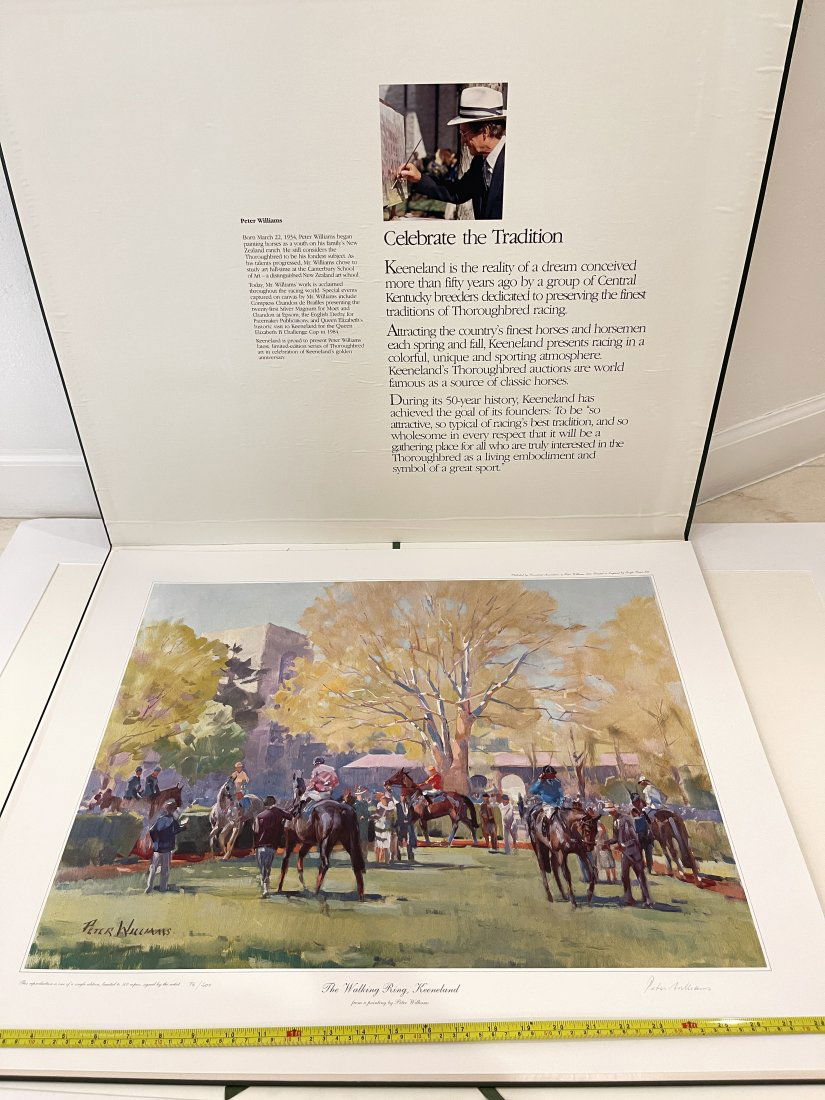 SIGNED and NUMBERED PETER WILLIAMS PRINT (1 of 4)