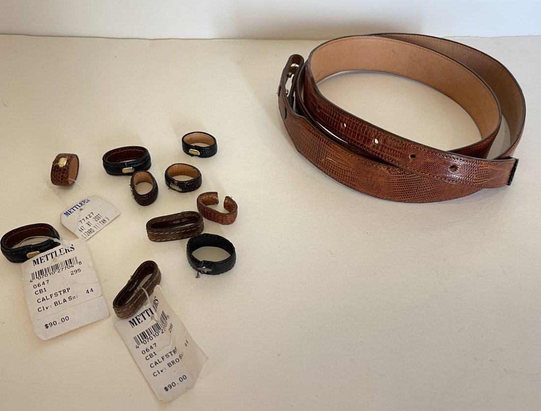 LIZARD BELT WITH LOOP ACCESSORIES (1 of 5)