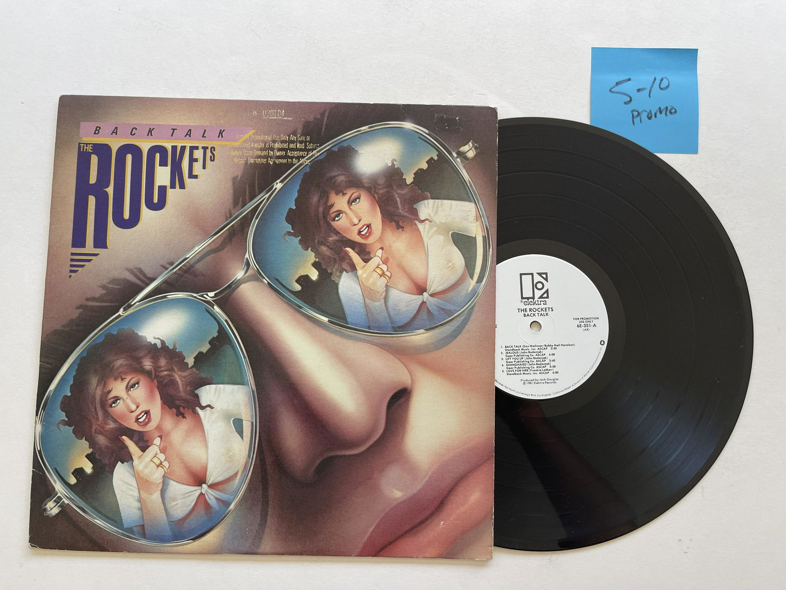 The Rockets - Back Talk. PROMO (1 of 1)