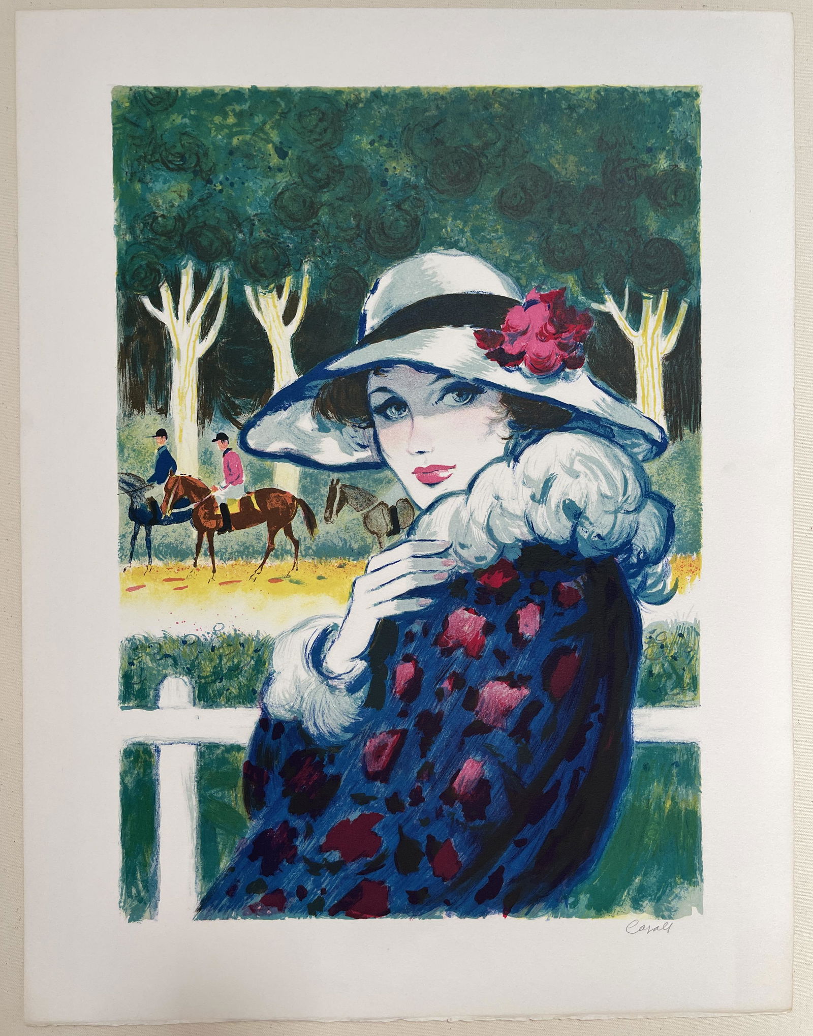 Amadeu Casals Pon, Lady At The Races (1 of 2)