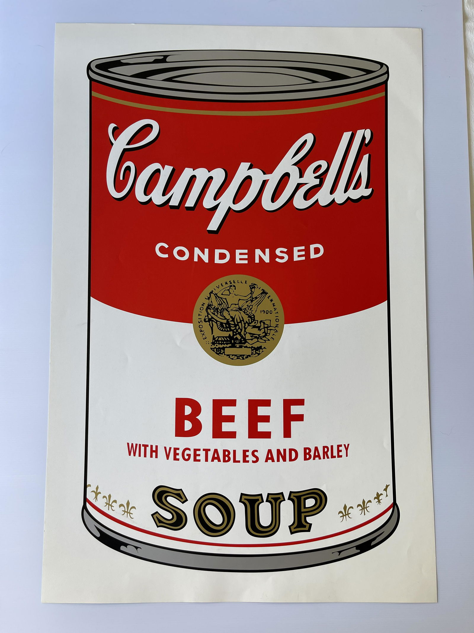 RARE SUNDAY B. MORNING WARHOL SOUP (1 of 3)