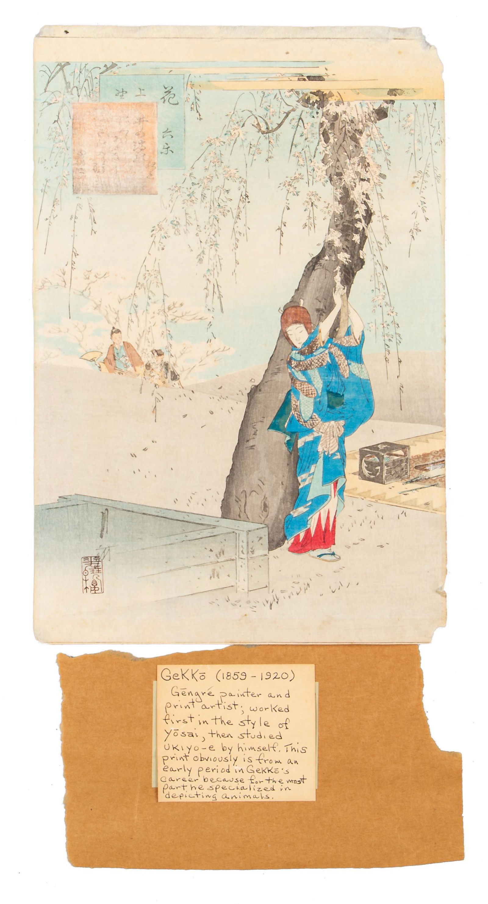 Original Art By Ogata Gekko Japanese Artist (1 of 2)