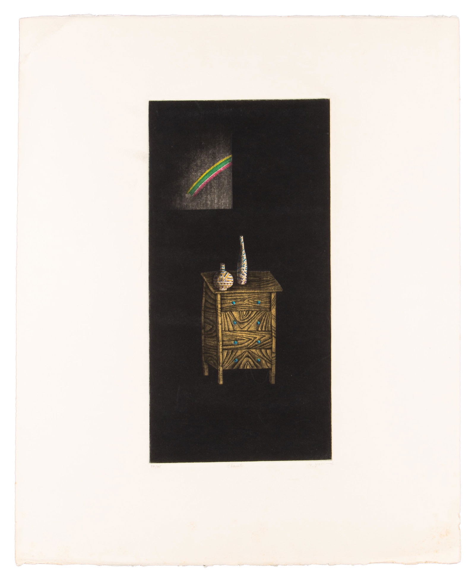 Tomoe Yokoi, CHEST, Mezzotint (1 of 1)