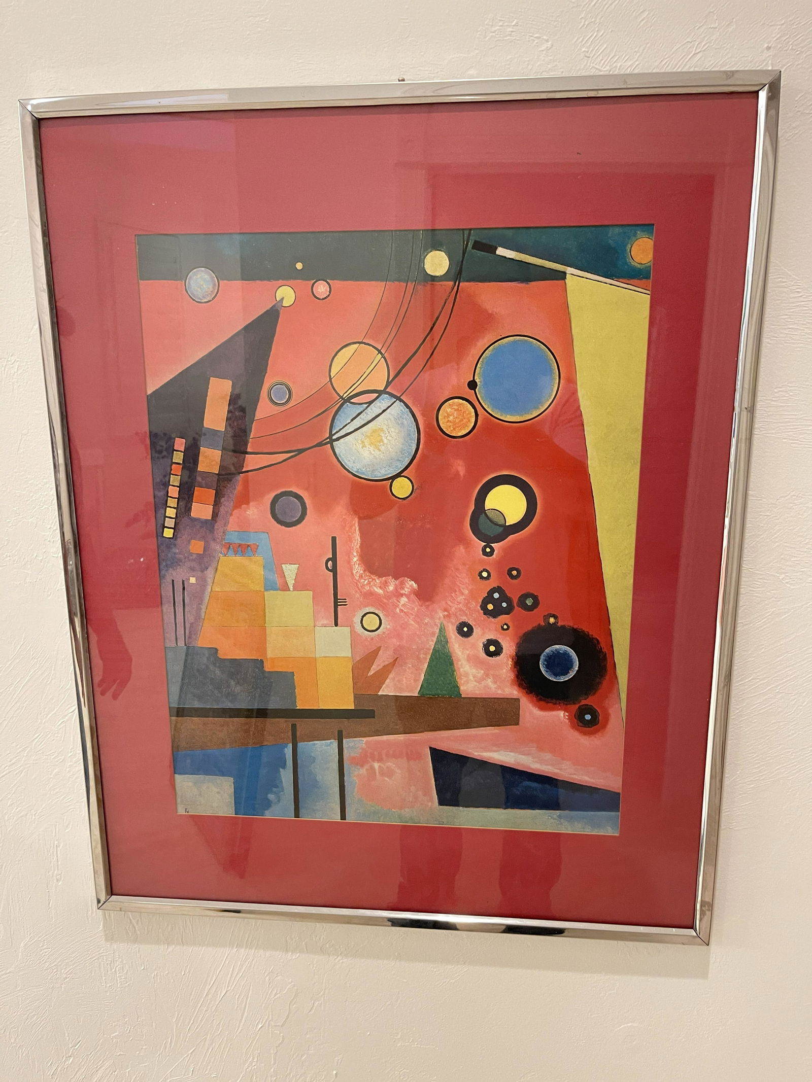 Wassily Kandinsky - HEAVY RED (1 of 3)