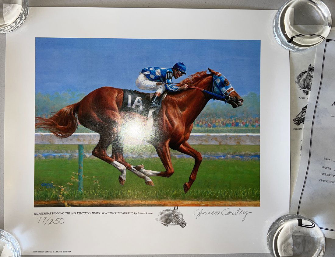 SECRETARIAT - Signed AND NUMBERED by Jenness Cortez (1 of 2)