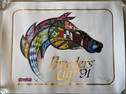 BREEDERS CUP 1991 SIGNED AND NUMBERED LITHO