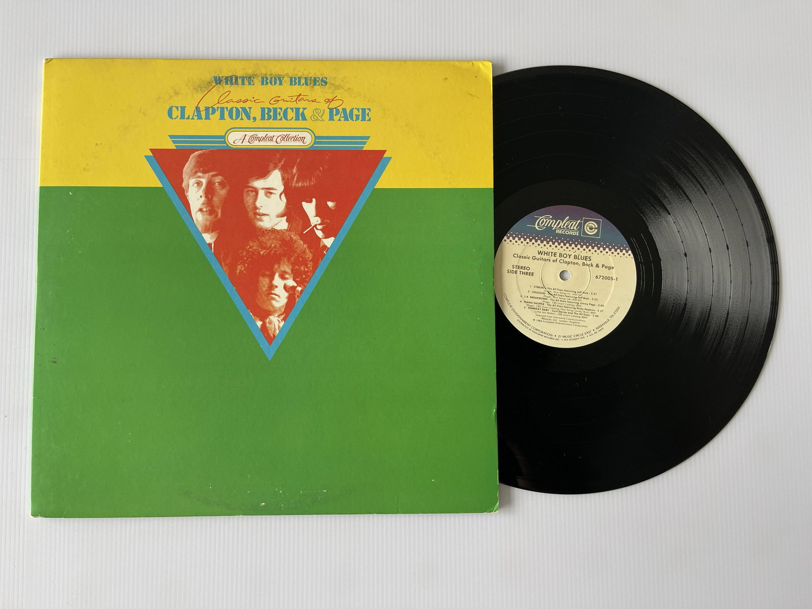 Clapton, Beck And Page - White Boy Blues - Classic Guitars Of Clapton, Beck & Page: Clapton, Beck And Page - White Boy Blues - Classic Guitars Of Clapton, Beck & Page.