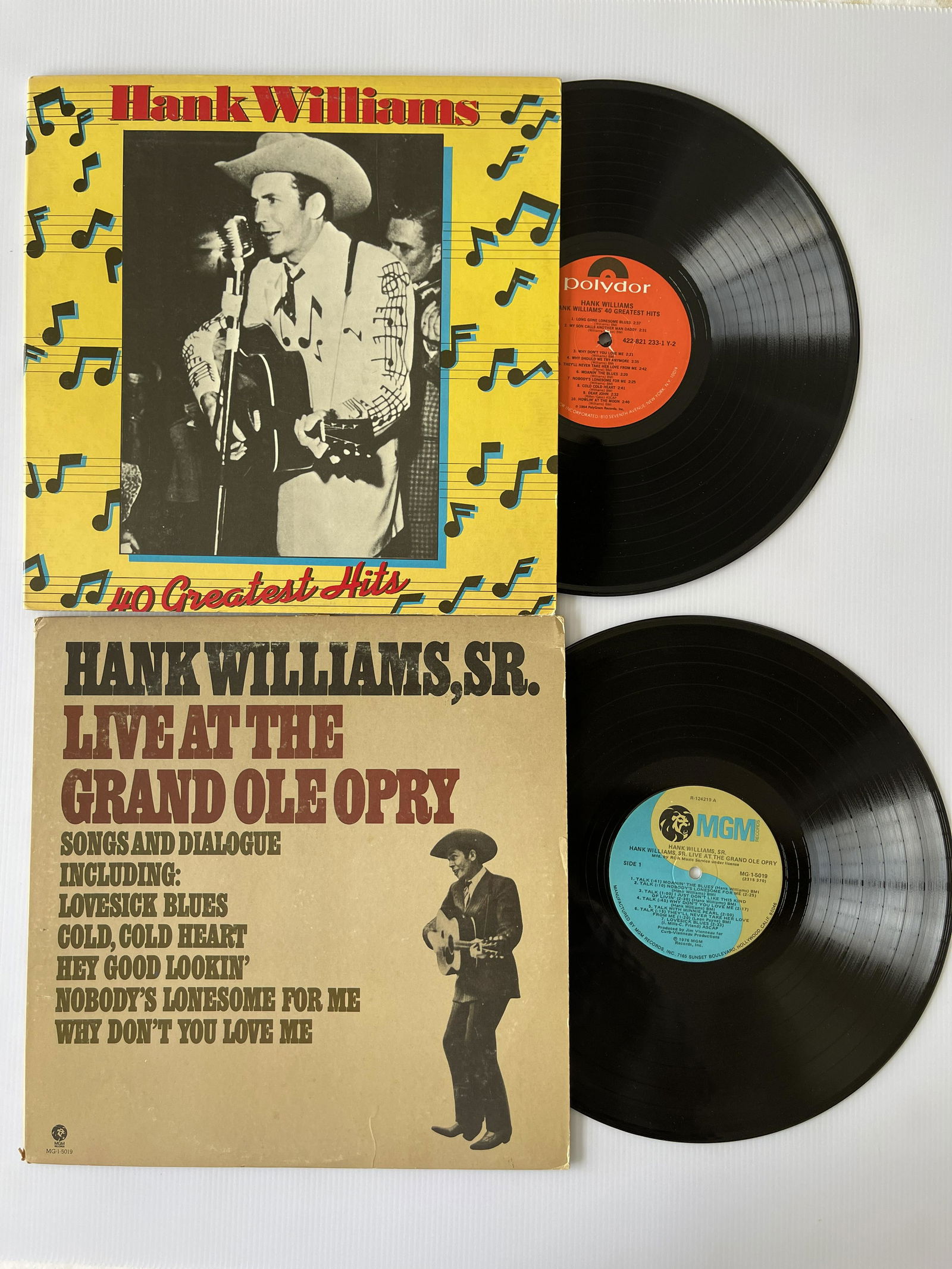 HANK WILLIAMS SET OF ALBUMS (1 of 1)