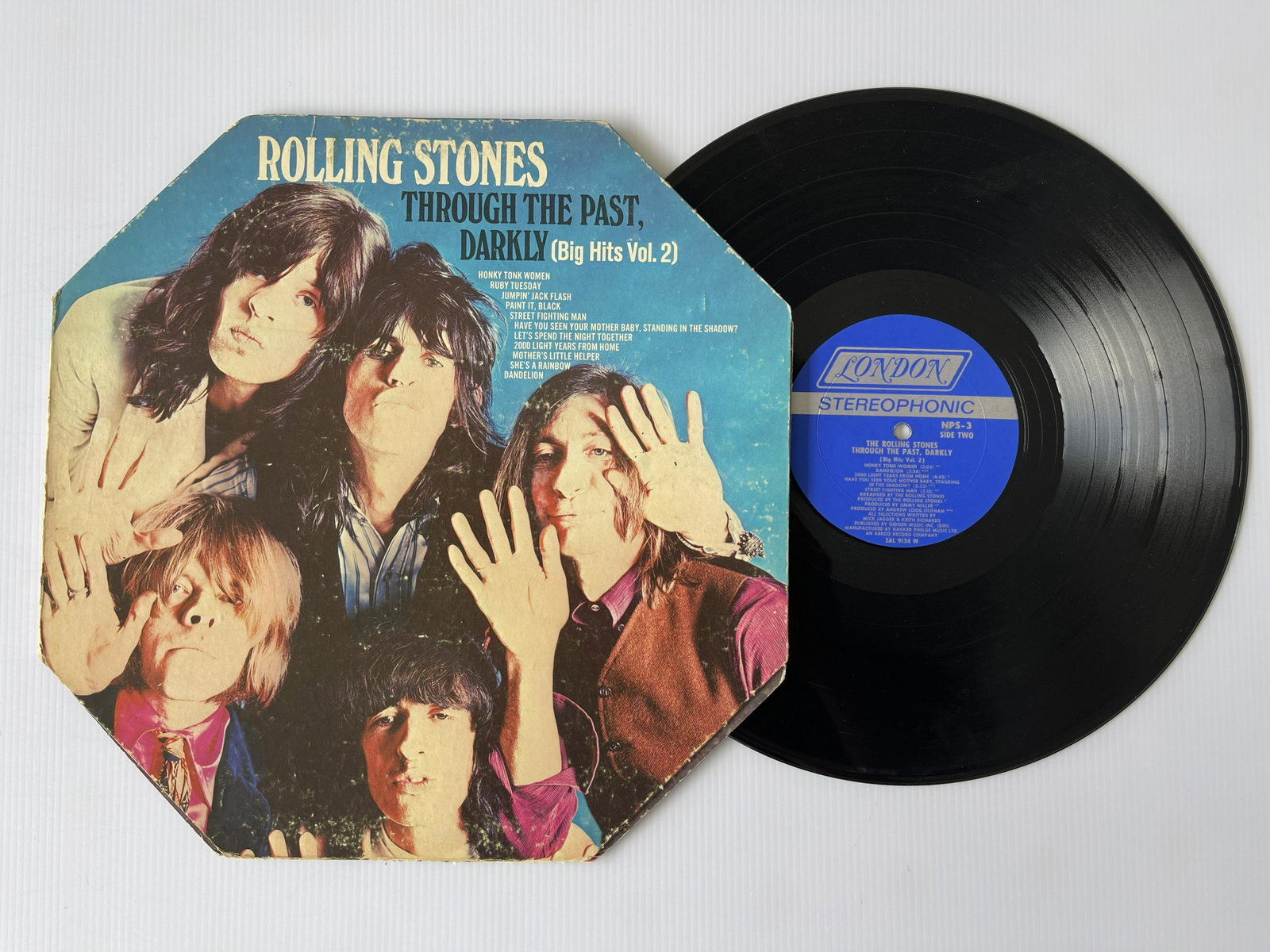 Rolling Stones - Through The Past, Darkly (Big Hits Vol. 2): Rolling Stones - Through The Past, Darkly (Big Hits Vol. 2). London Records - NPS-3 Die-Cut Gatefold