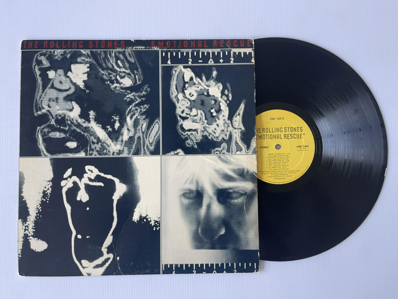 Rolling Stones Emotional Rescue Japan Audiophile Lp Ess 81285