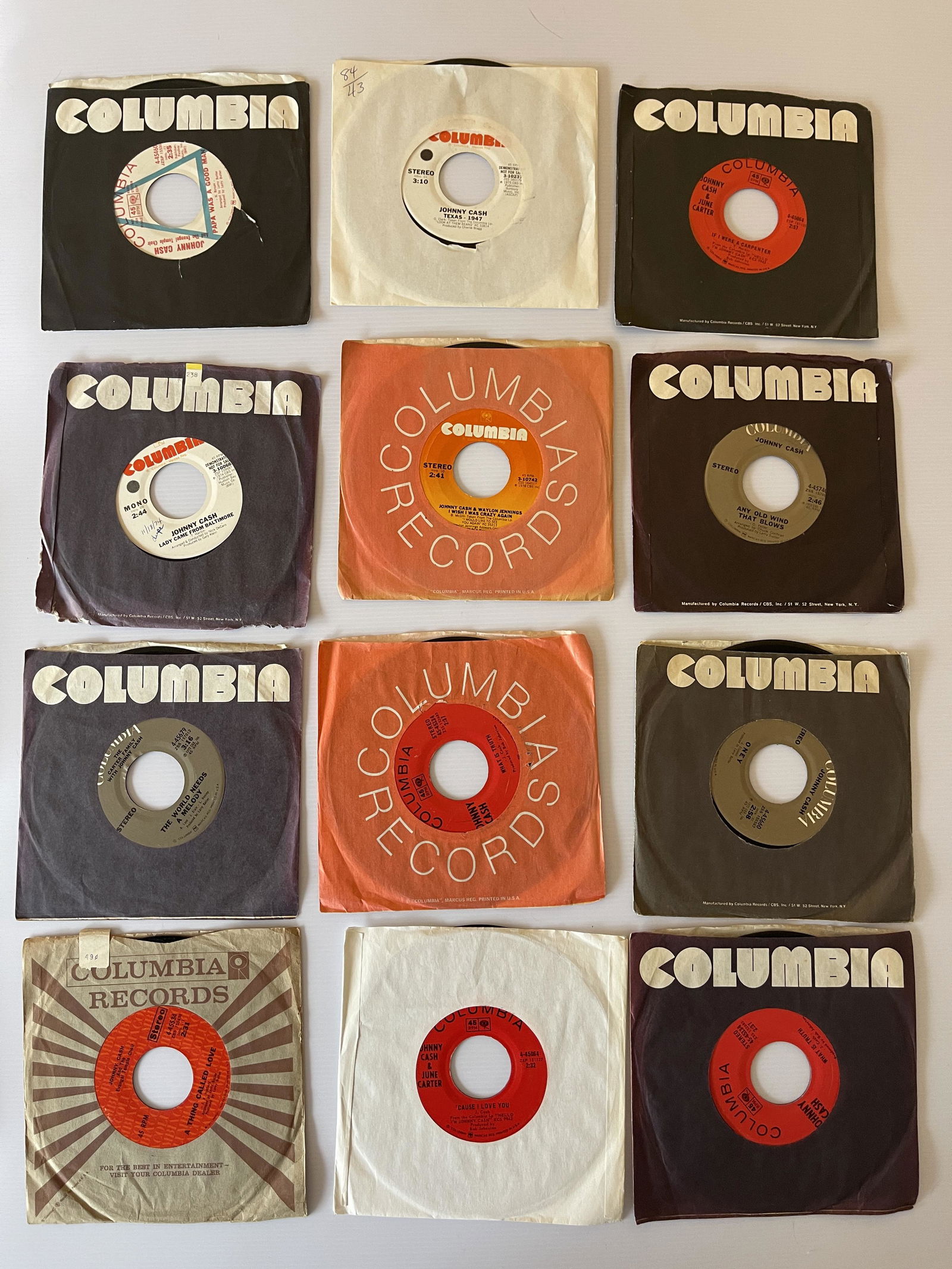 JOHNNY CASH SET INCLUDING PROMOS (1 of 1)